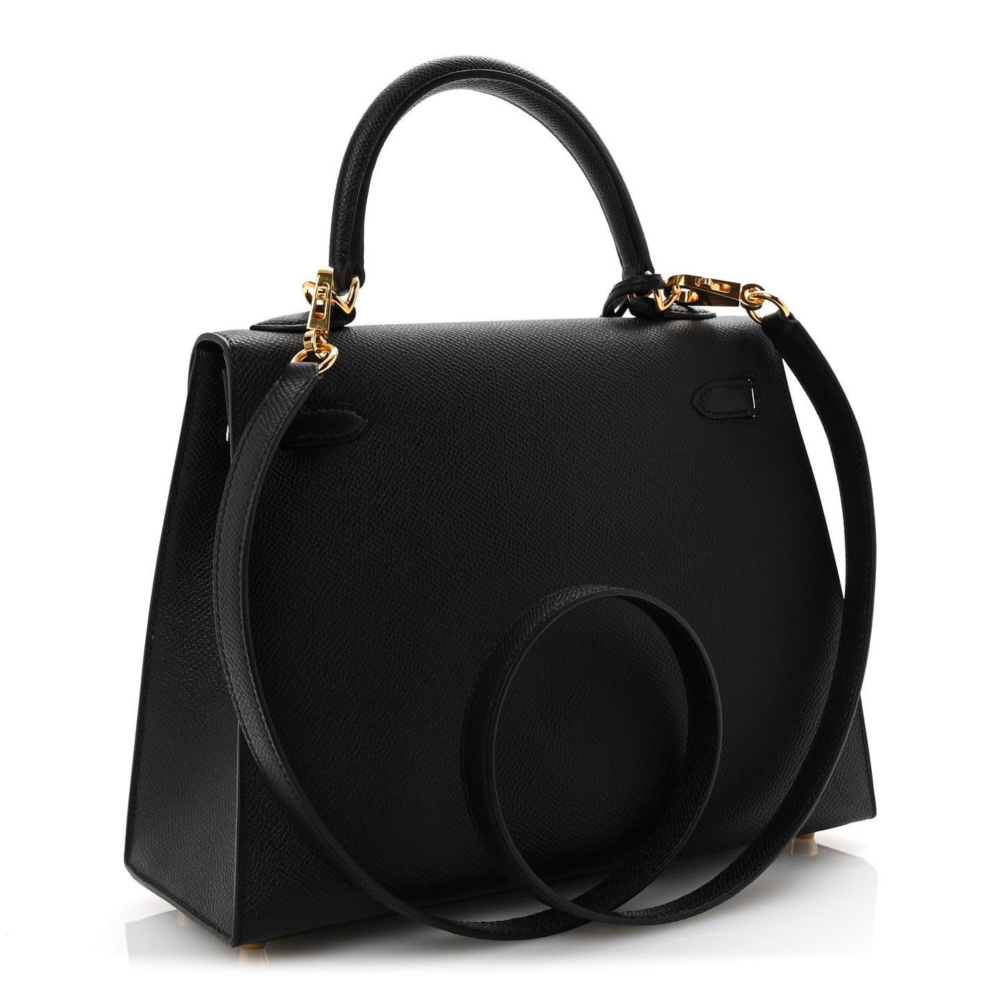 Hermes Epsom Kelly Sellier 25 Black