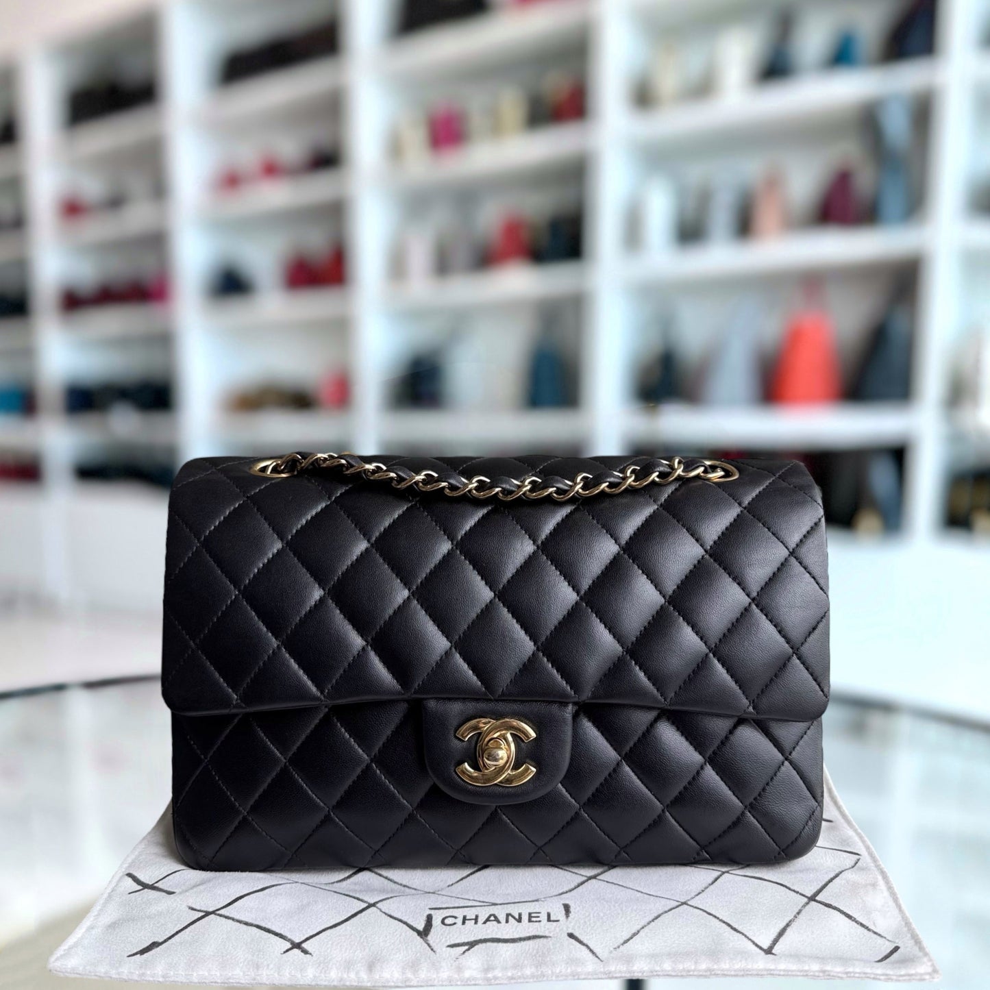 Chanel Classic Flap Medium Shoulder Bag - EworeBags