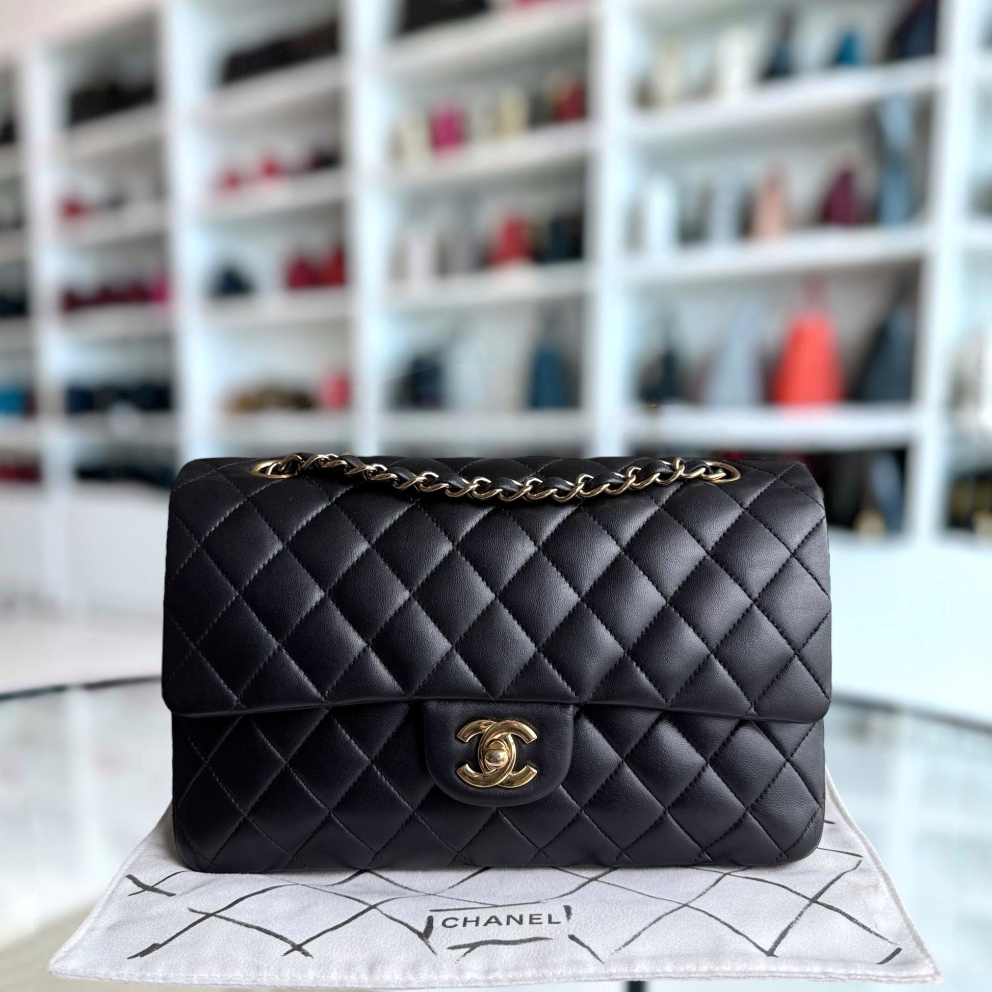 Chanel Classic Flap Medium Shoulder Bag - EworeBags