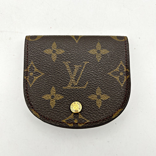 LOUIS VUITTON Monogram Porte-Monnaie Gousset Change Purse lv6608vd