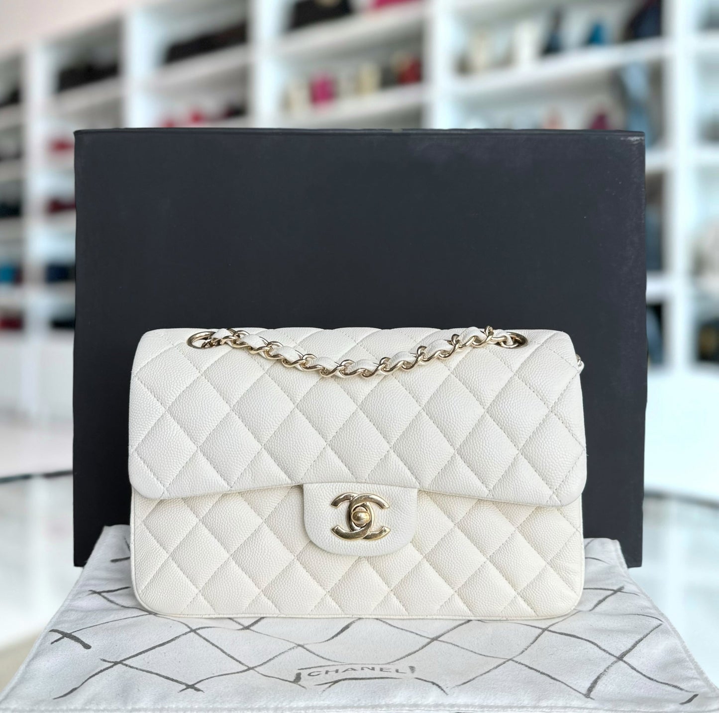 Chanel Classic Flap Small Shoulder Bag - EworeBags