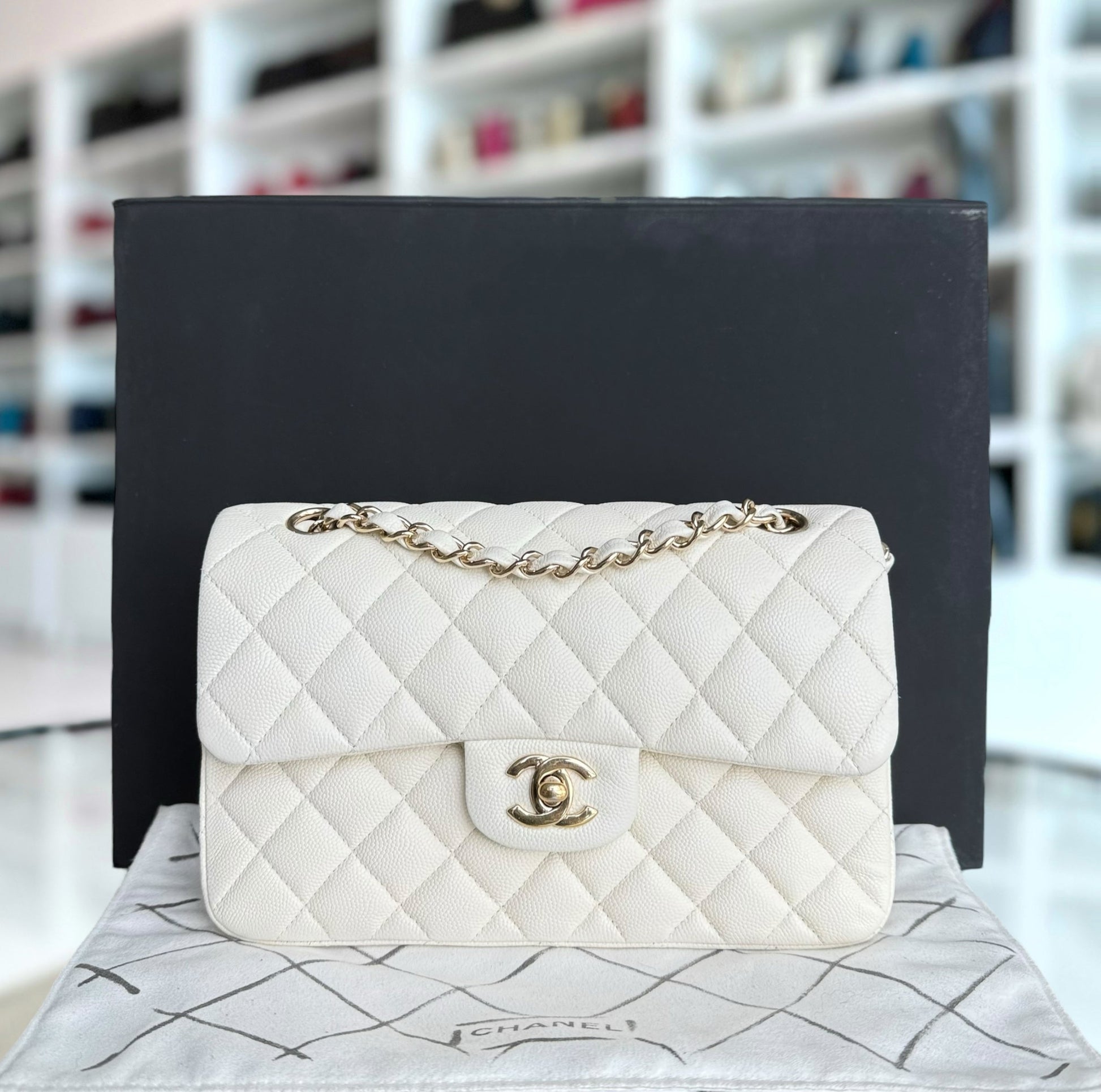 Chanel Classic Flap Small Shoulder Bag - EworeBags