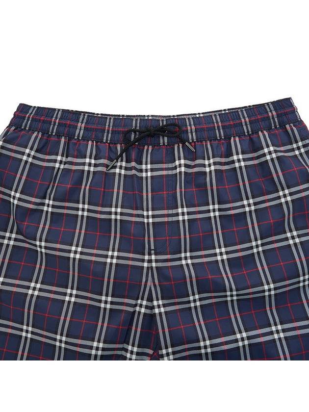 Luxury Burberry Check Swim Shorts Navy