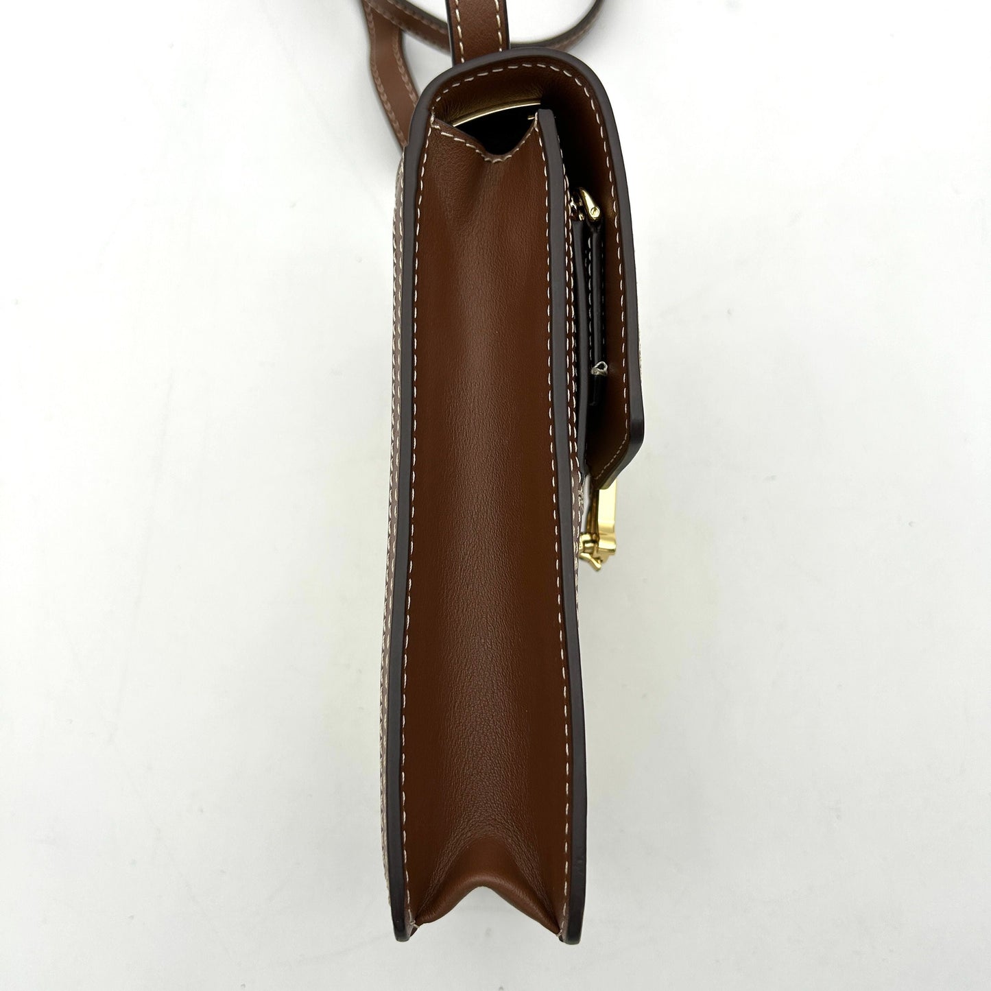 Luxury Burberry  TB Canvas Robin Crossbody Bag Brown bb8547cc