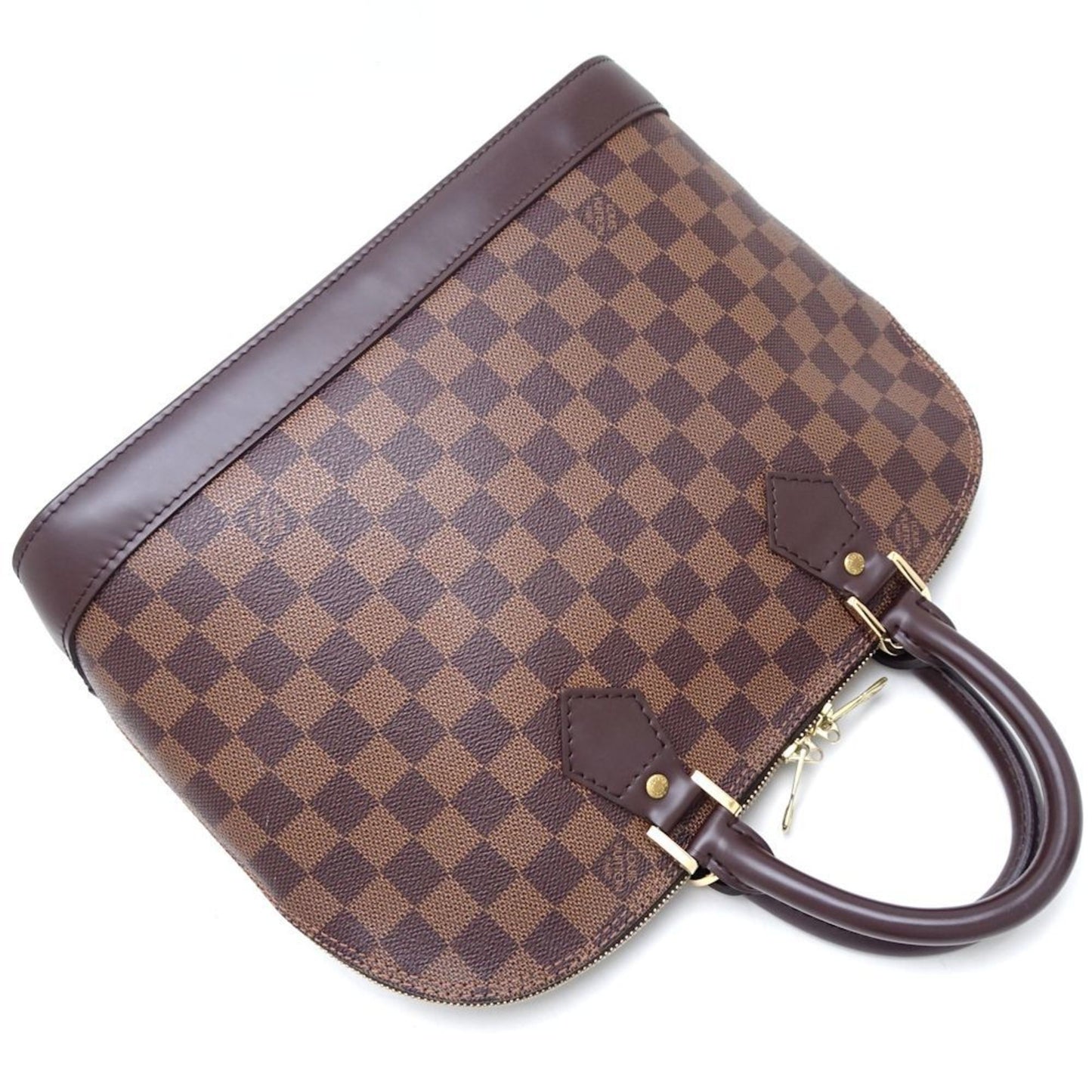 Louis Vuitton Damier Damier Canvas Ebene Canvas Handbag
