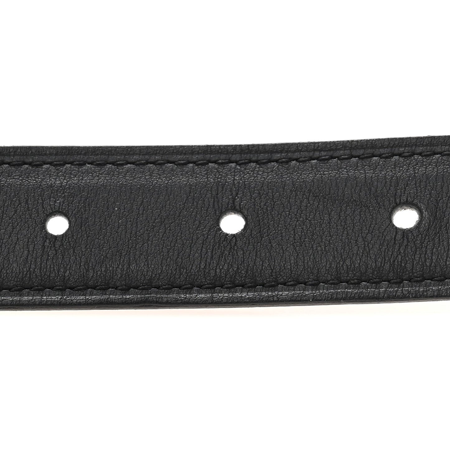 Hermes Swift Epsom 24mm Constance H Belt 65 Black Orange