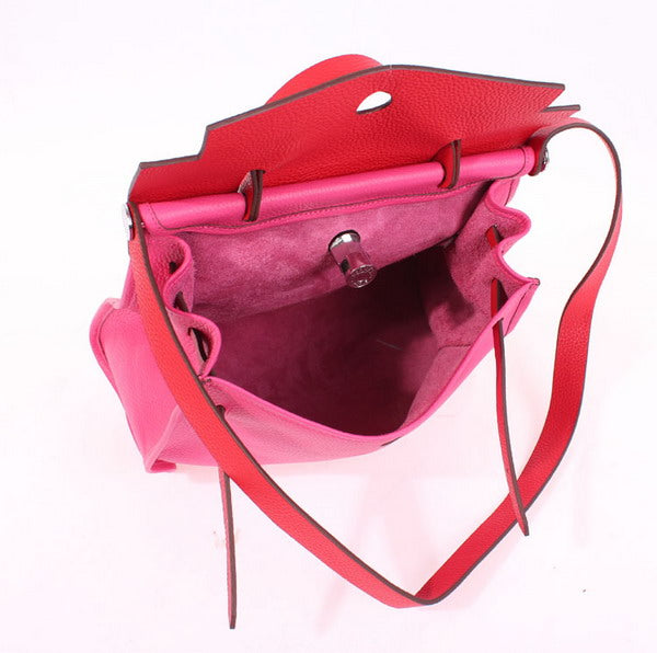 Luxury Hermes Herbag H1090 Ladies 2way Pink