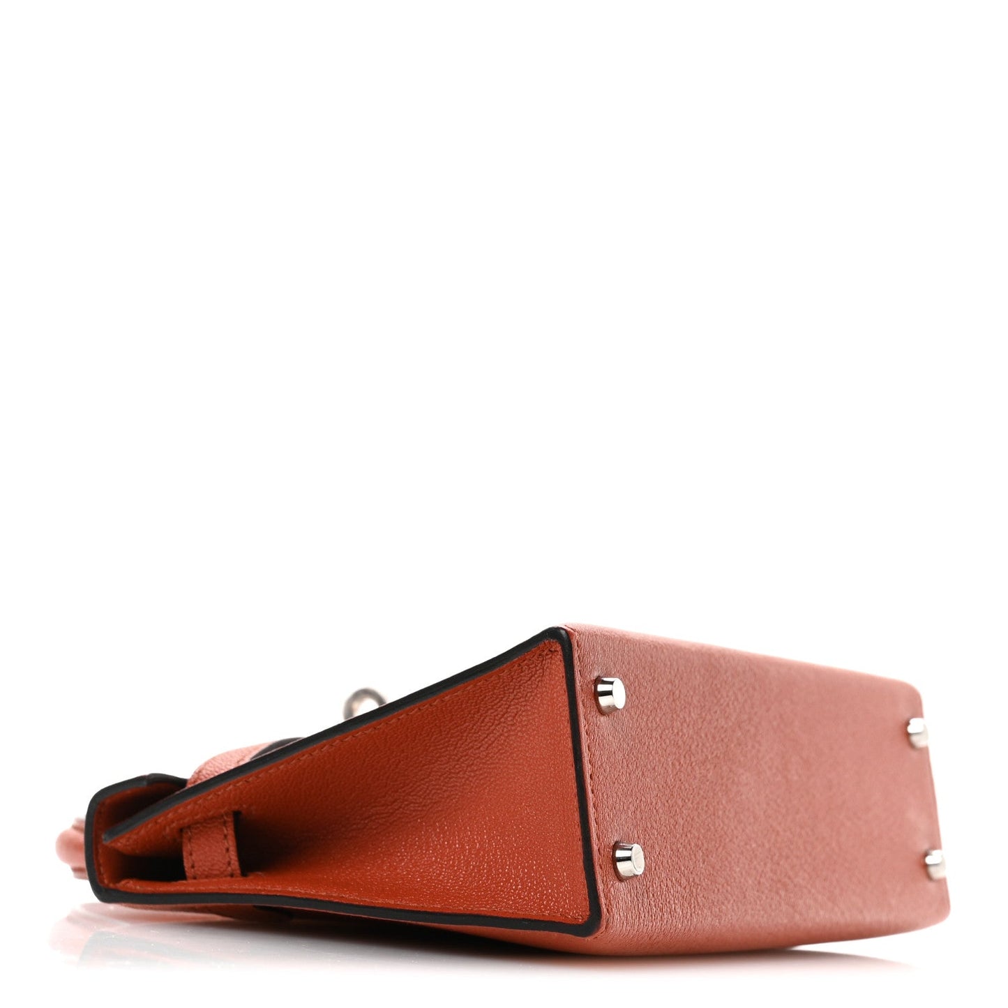 Hermes Chevre Mysore Mini Kelly Sellier 20 Cuivre Rose Mexico