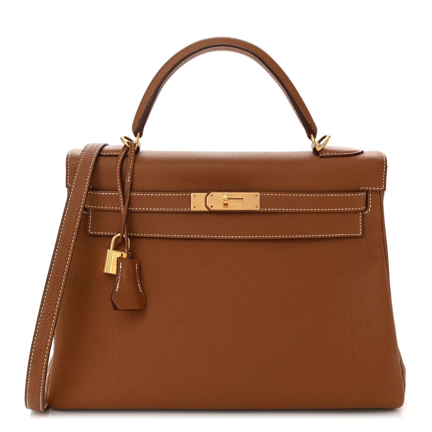 Hermes Togo Kelly Retourne 32 Gold