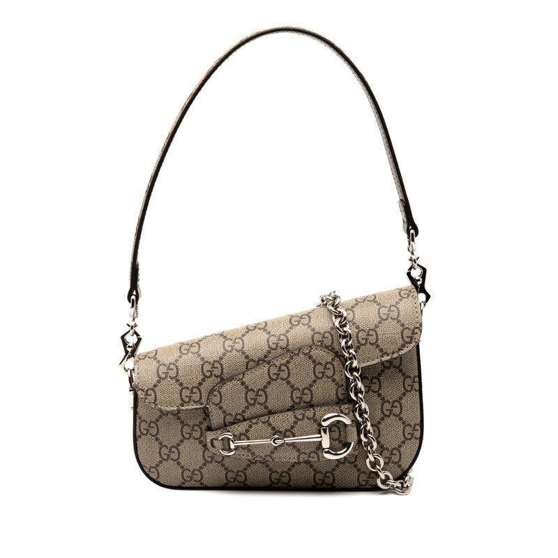 Gucci Horsebit 1955 GG Supreme 2way Shoulder Bag