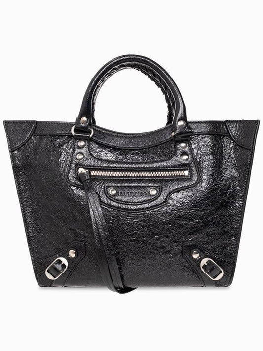 Luxury Balenciaga Trending 2026 Neo Classic East West Tote Bag Black