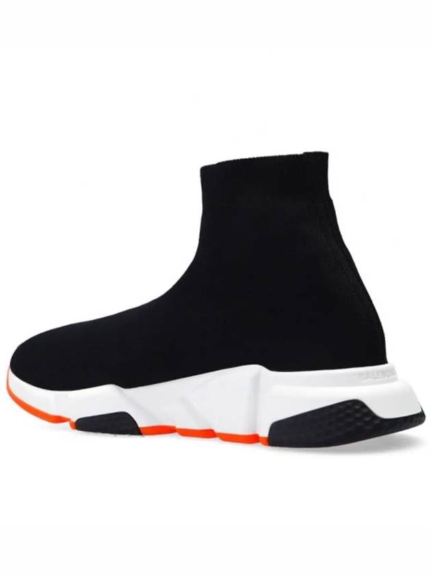 Luxury Balenciaga Trending 2026 Speed Runner High Top Sneakers Black Orange