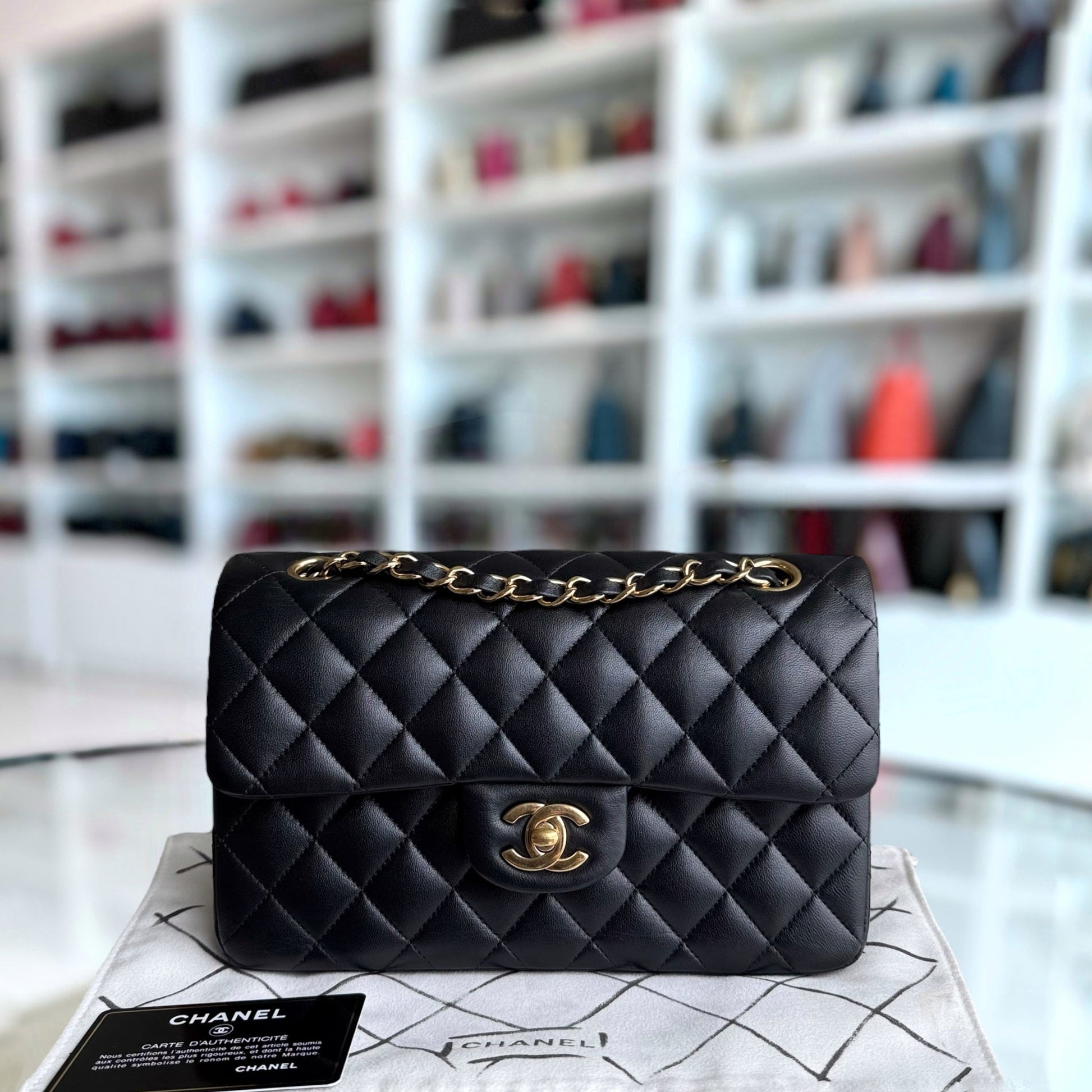 Chanel Classic Flap Small Shoulder Bag - EworeBags