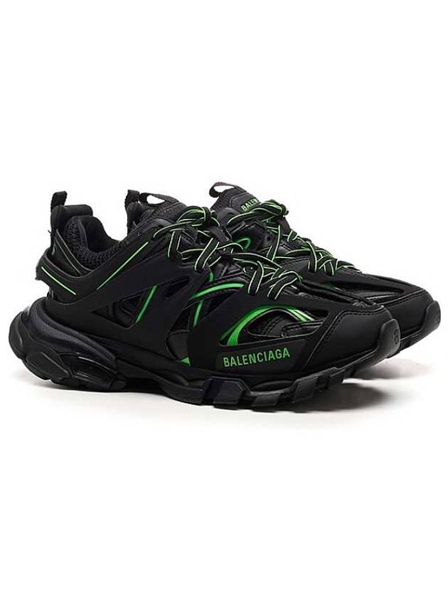 Luxury Balenciaga Trending 2026 Track Low Top Sneakers Green Black