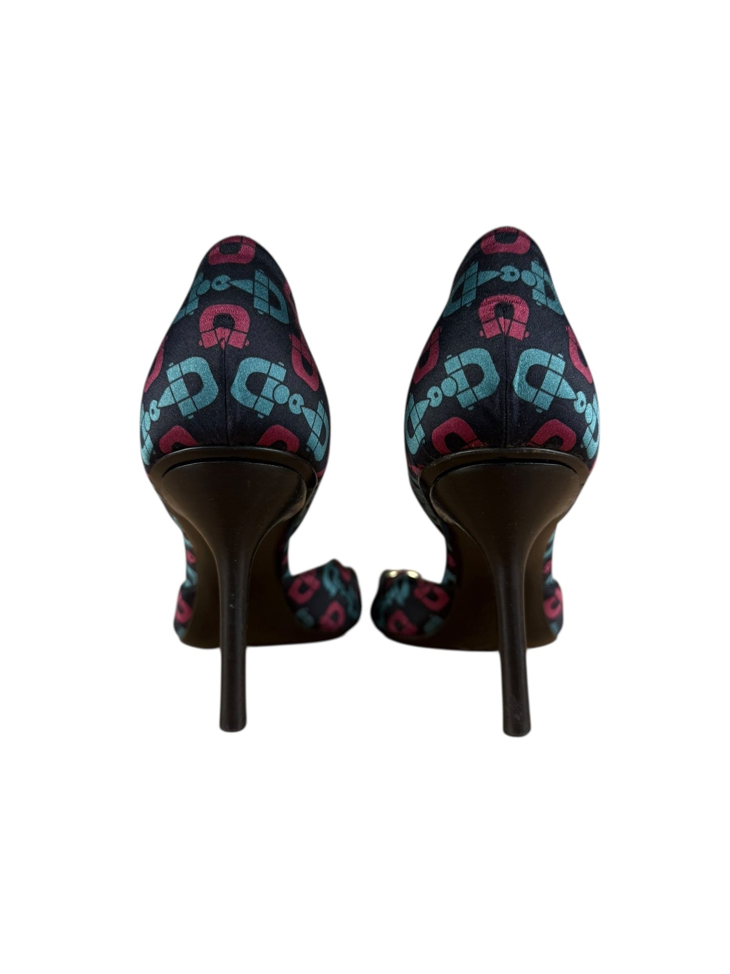 Gucci   Horsebit Open Toe Pumps