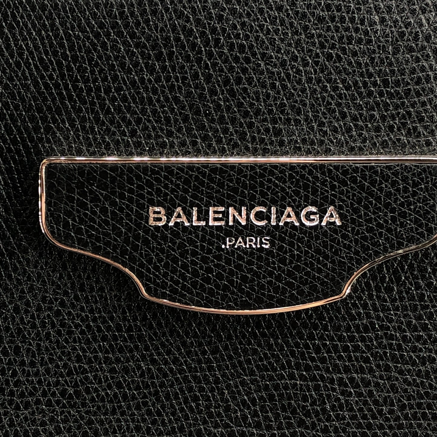 Balenciaga Everyday Small Tote Bag Black Grain Leather