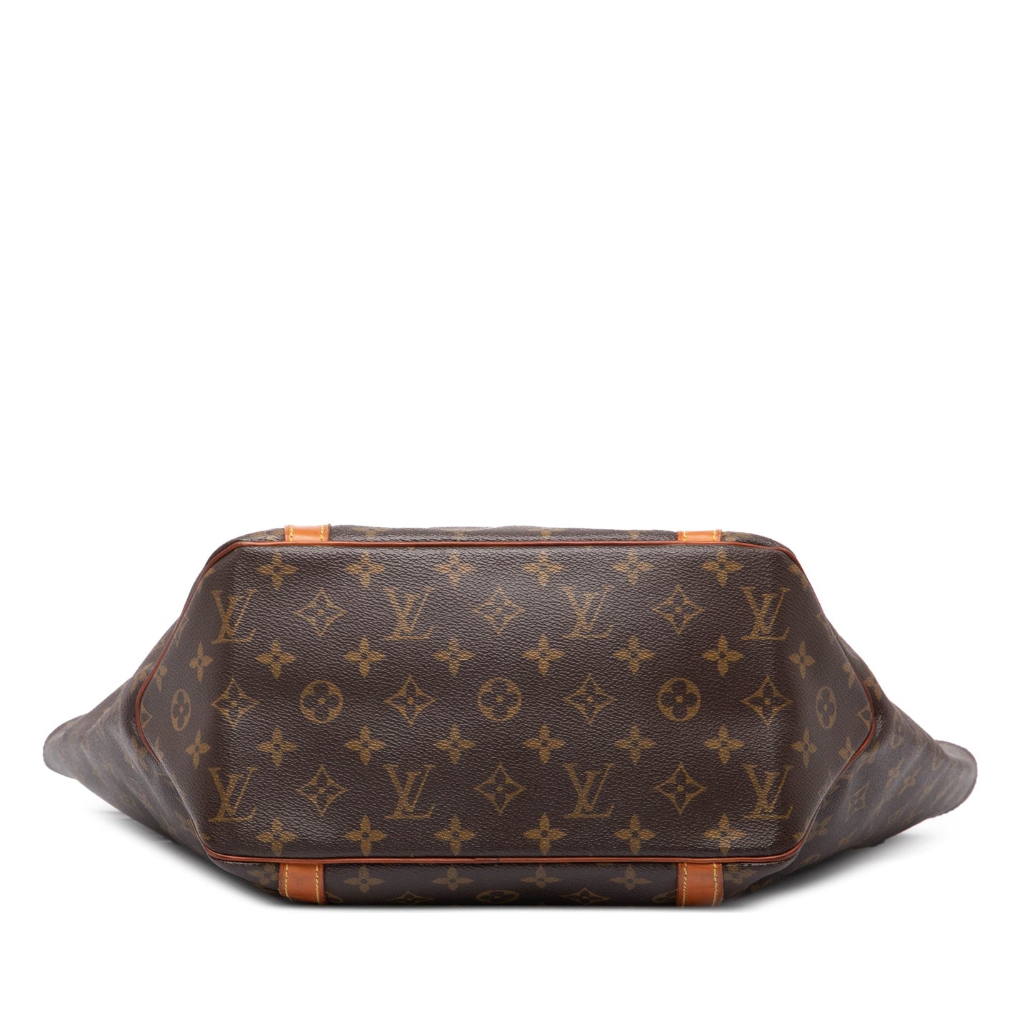 Brown Louis Vuitton Monogram Sac Shopping Tote Bag