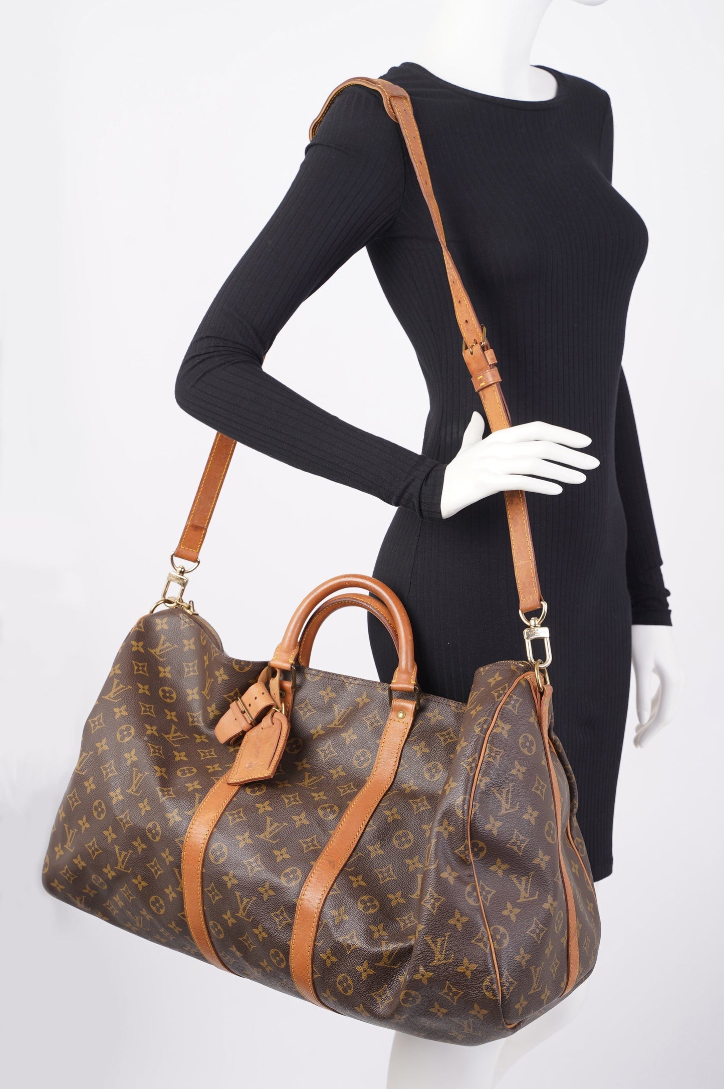 Louis Vuitton Keepall Bandouliere Monogram Canvas 55