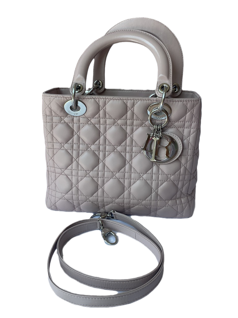 Lady Dior Pink Cannage Leather Medium 96-MA-0132