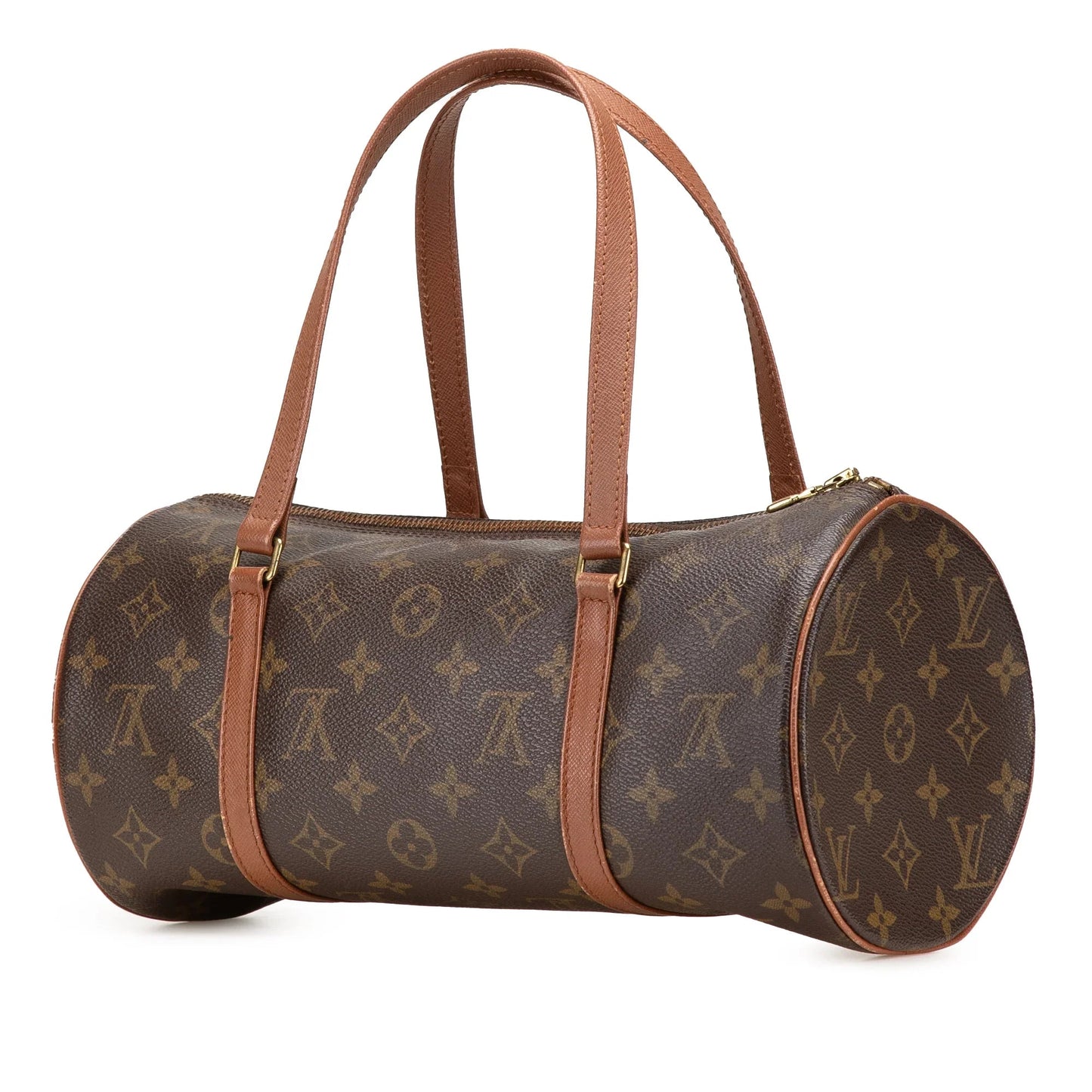 Brown Louis Vuitton Monogram Papillon 30 Handbag