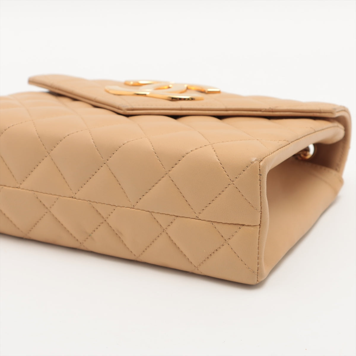 ITEM 17 - Chanel  Mini CC Beige Single Flap Bag
