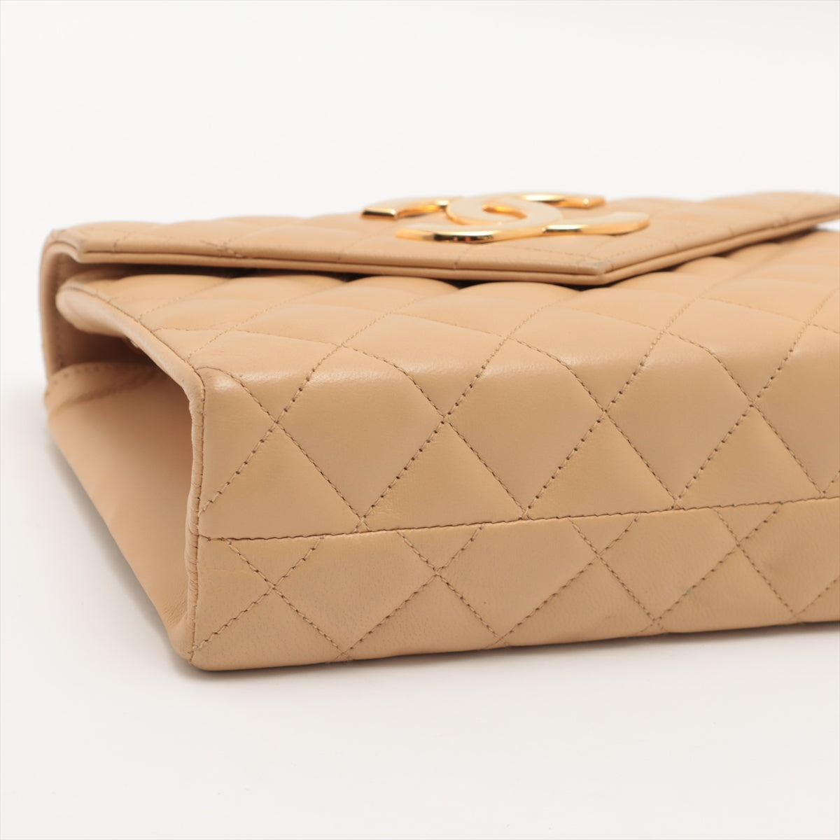 ITEM 17 - Chanel  Mini CC Beige Single Flap Bag