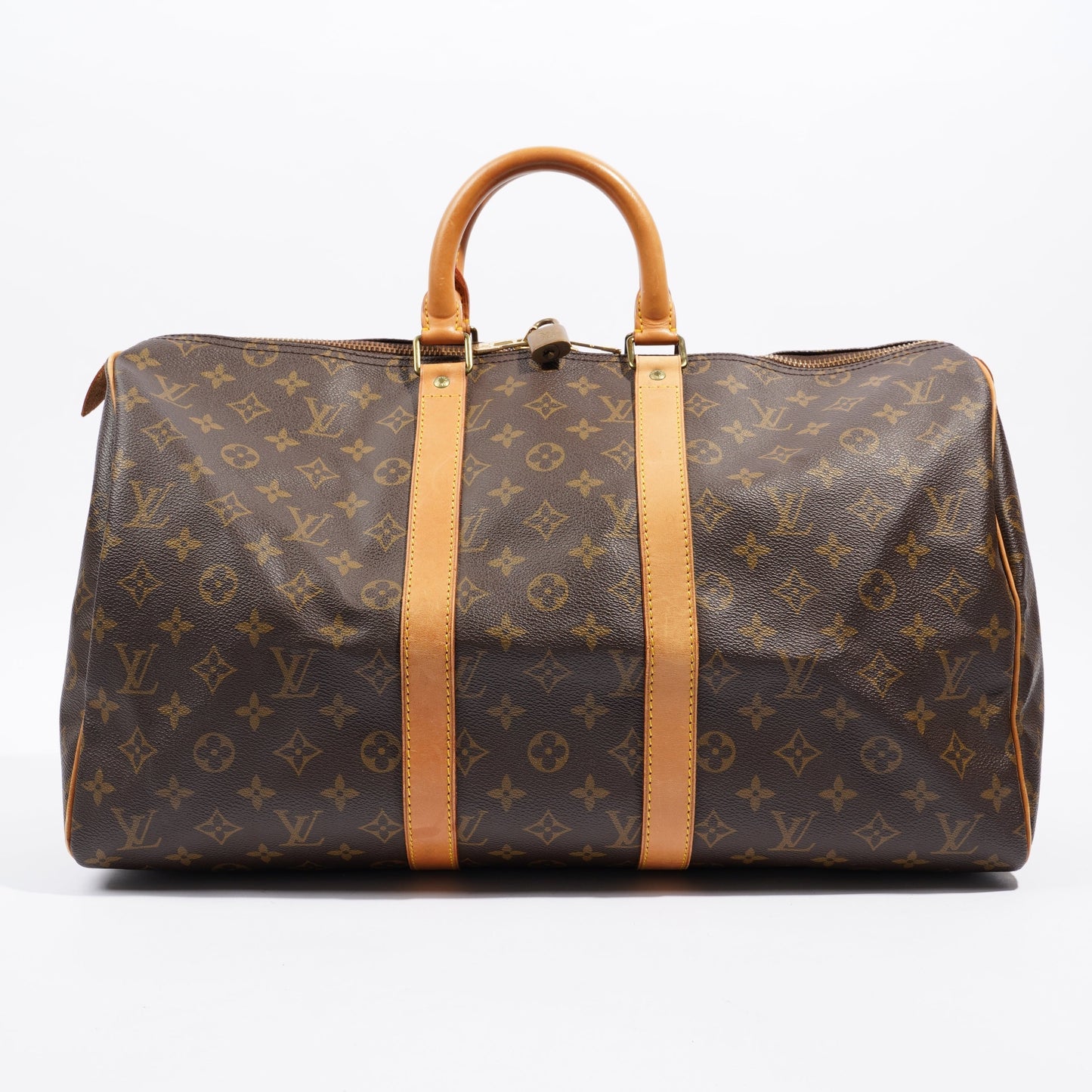 Louis Vuitton Keepall 45 Monogram Monogram Coated Canvas 45