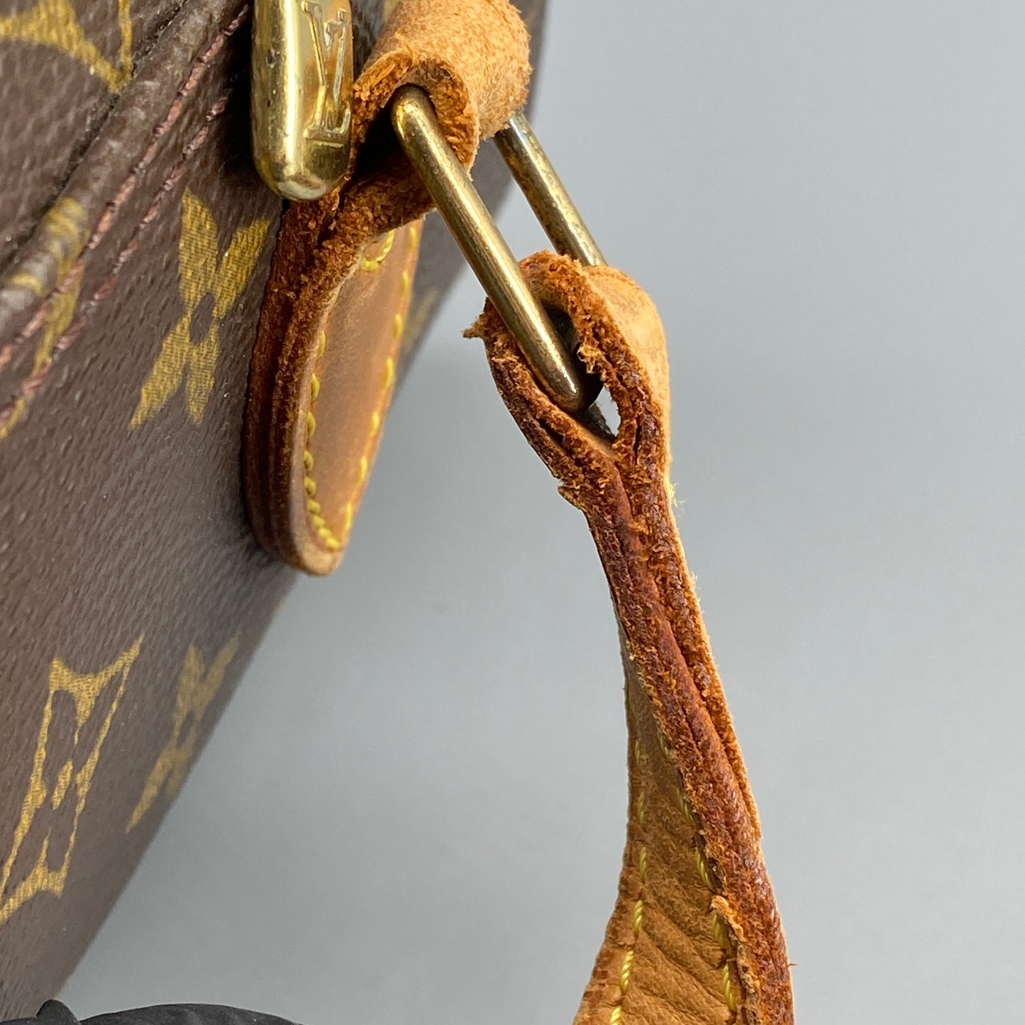 Louis Vuitton Monogram Brown Oval Crossbody Shoulder Bag