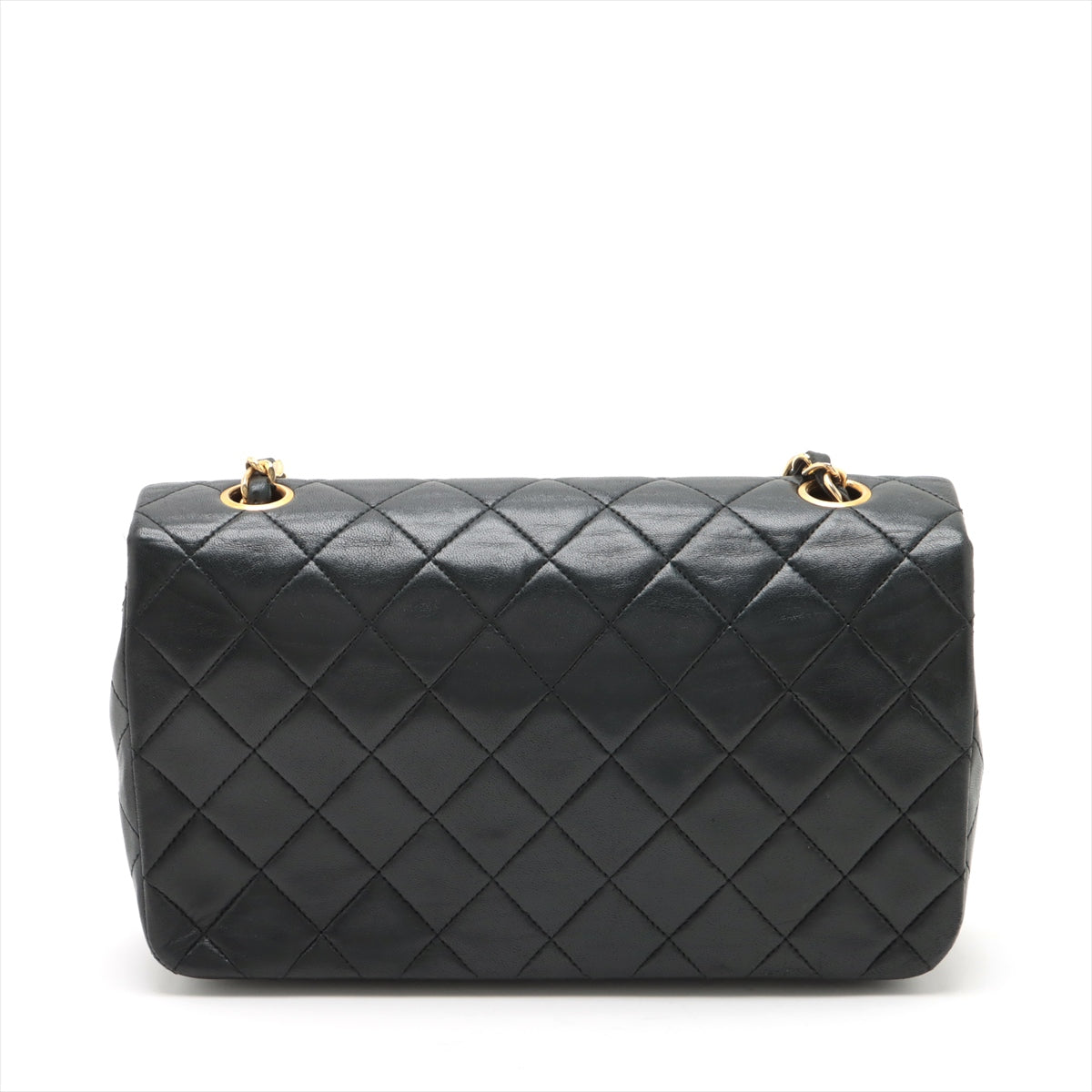 Chanel  Flap Lambskin Crossbody Black
