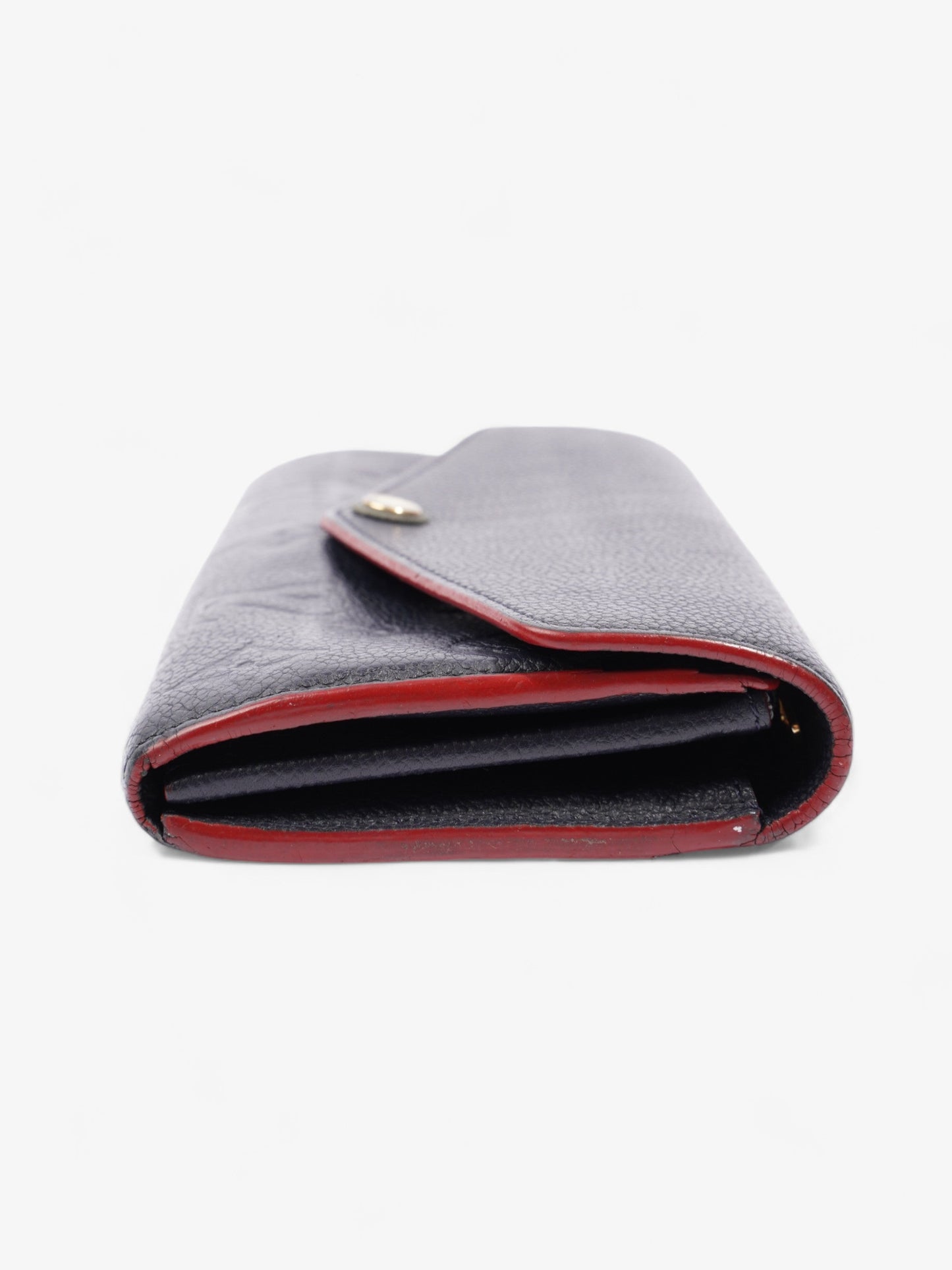 Louis Vuitton Sarah Wallet Marine Empreinte Leather