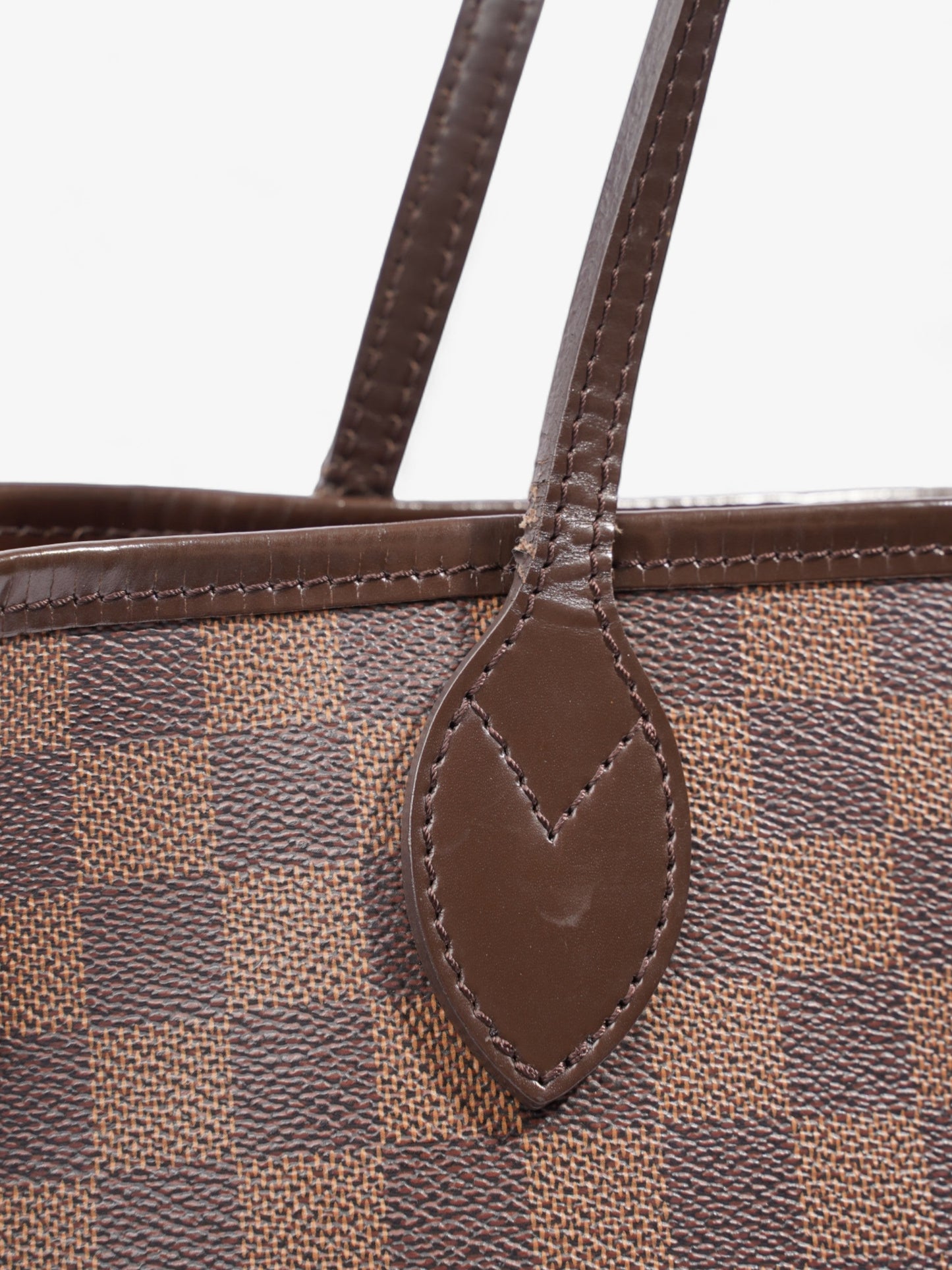 Louis Vuitton Neverfull MM Damier Ebene Coated Canvas