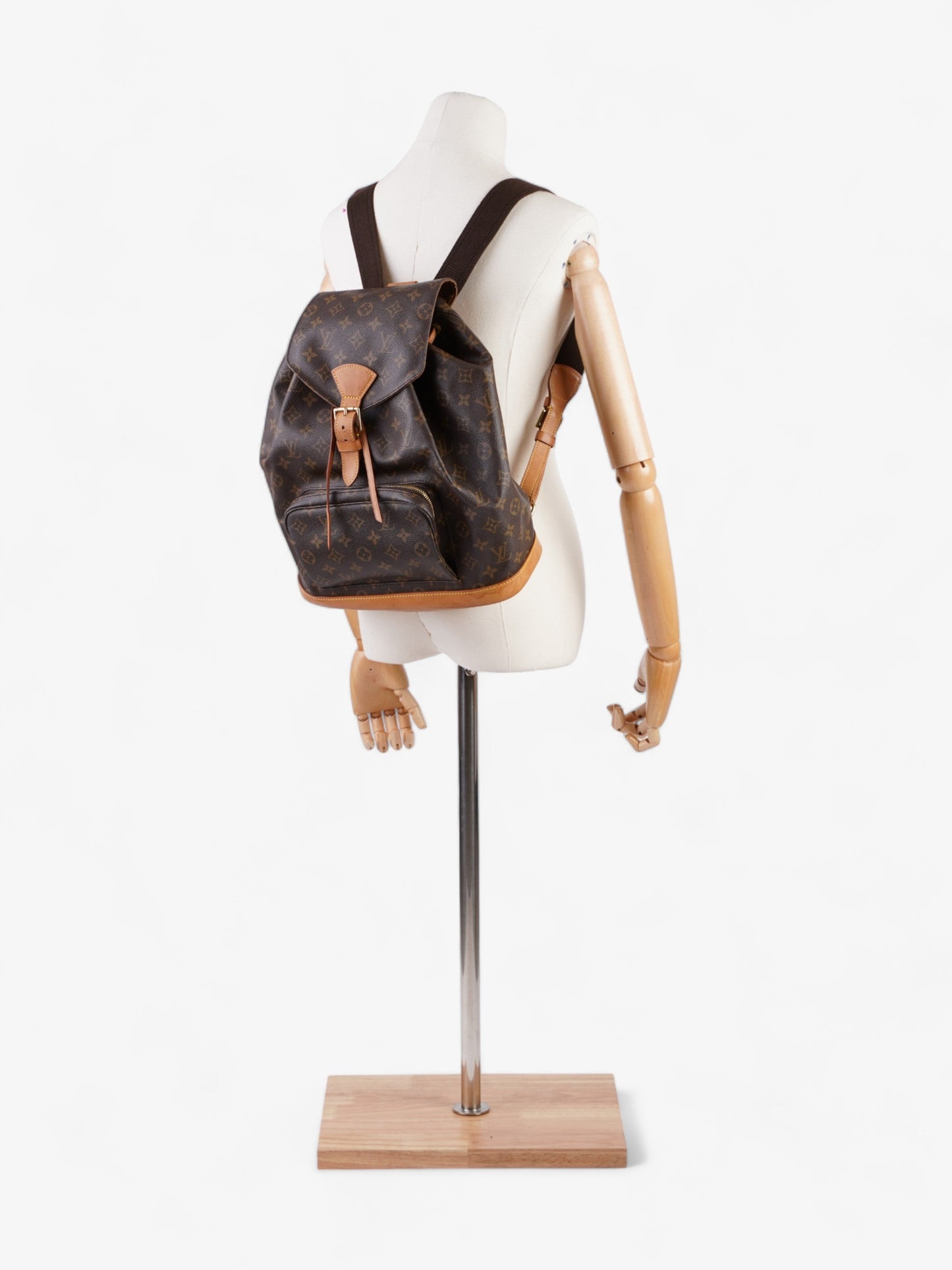 Louis Vuitton Montsouris Monogram Coated Canvas GM