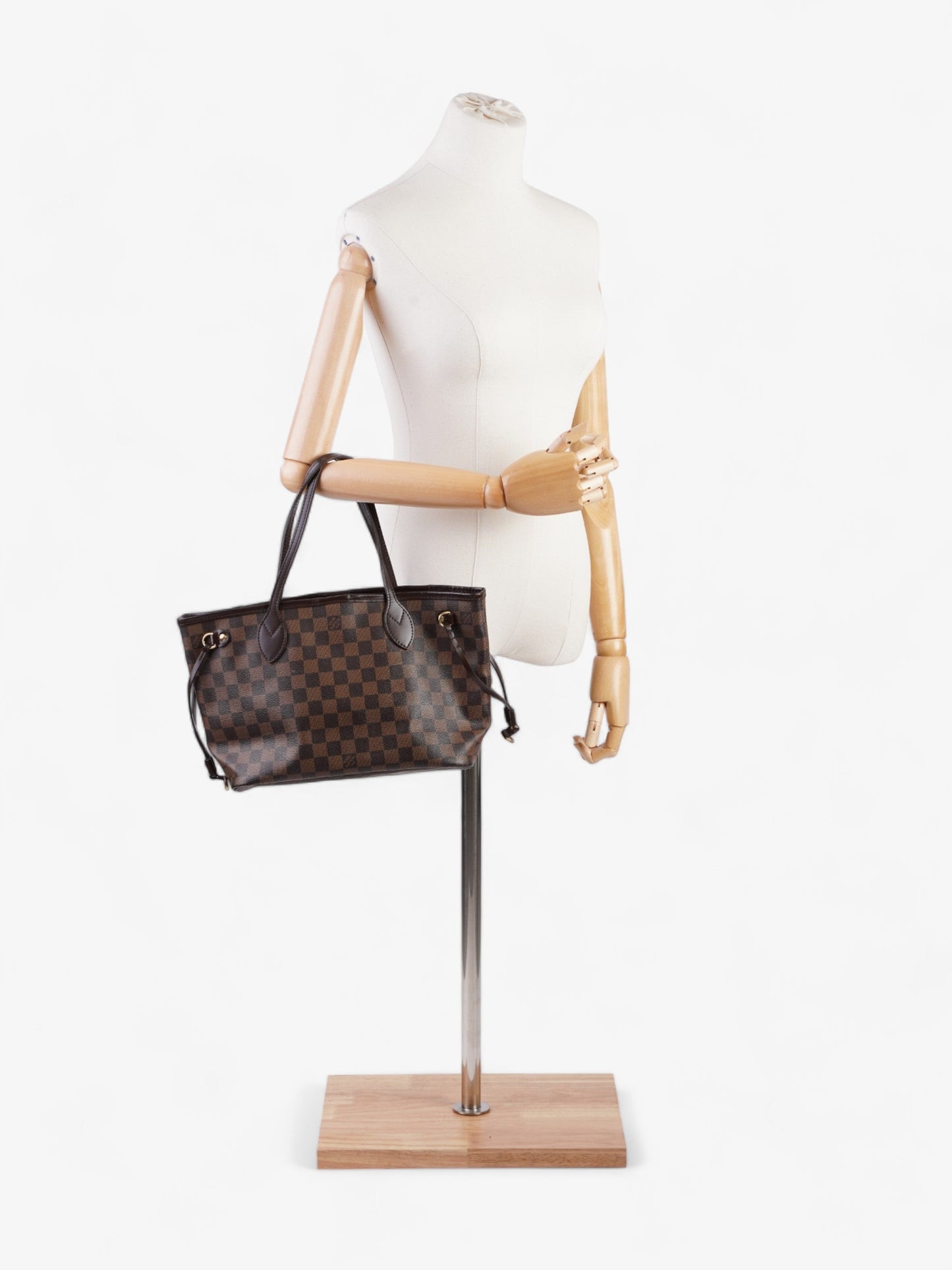 Louis Vuitton Neverfull Damier Ebene Coated Canvas PM