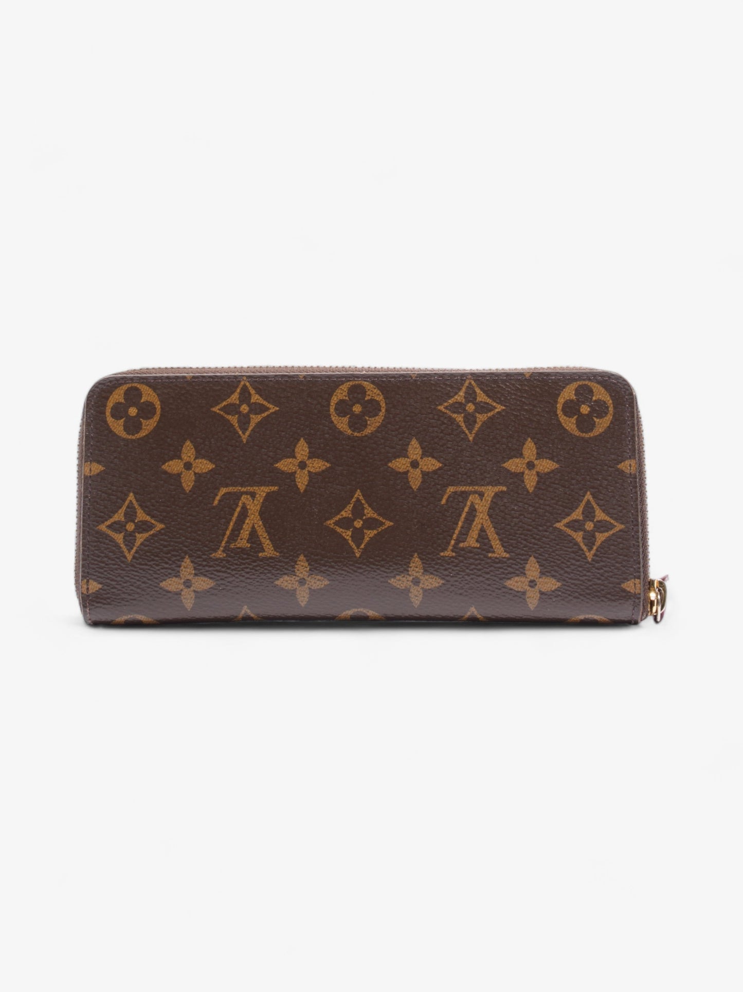 Louis Vuitton Clemence Wallet Monogram Coated Canvas