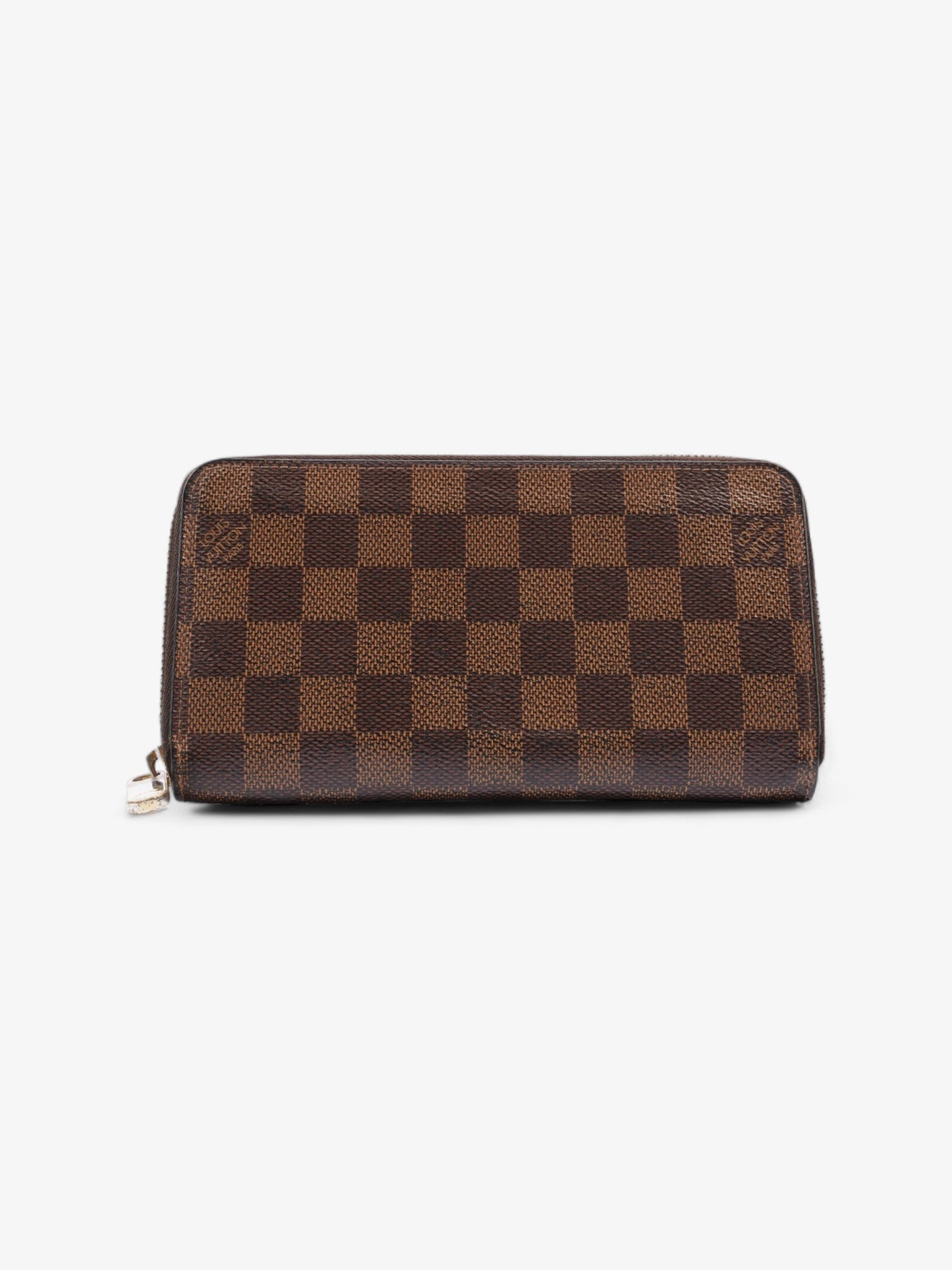 Louis Vuitton Zippy Wallet Damier Ebene Coated Canvas