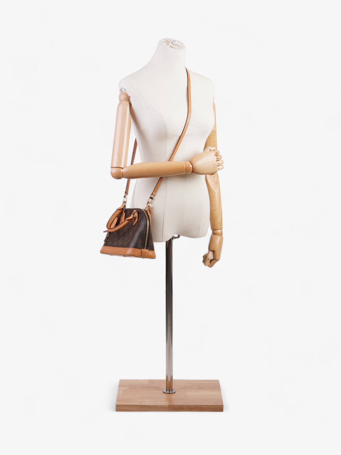 Louis Vuitton Alma Monogram Coated Canvas BB