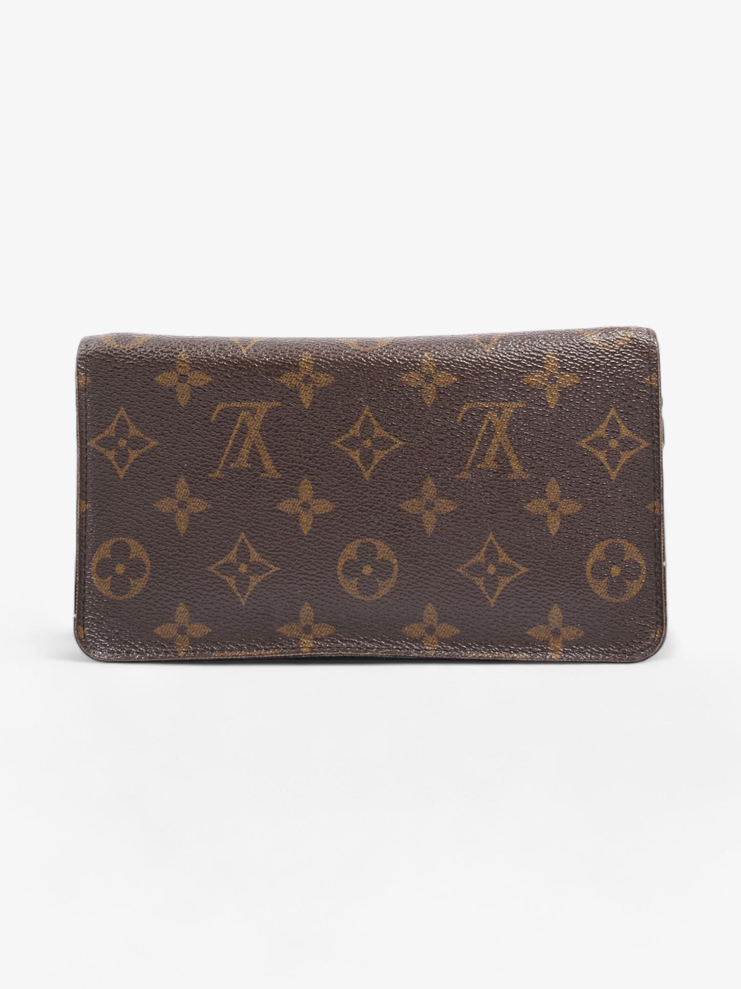 Louis Vuitton Zip Around Wallet Monogram Coated Canvas