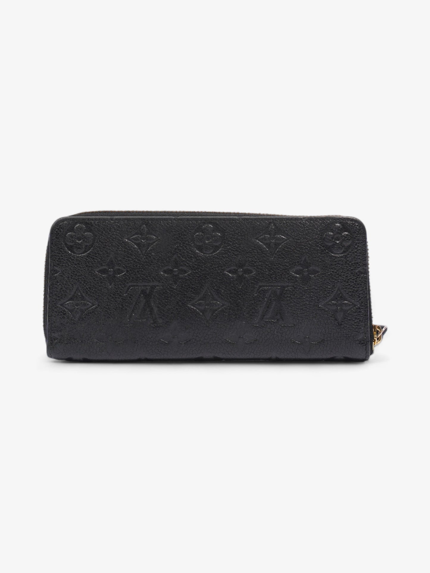 Louis Vuitton ClÃ©mence Wallet Black Leather