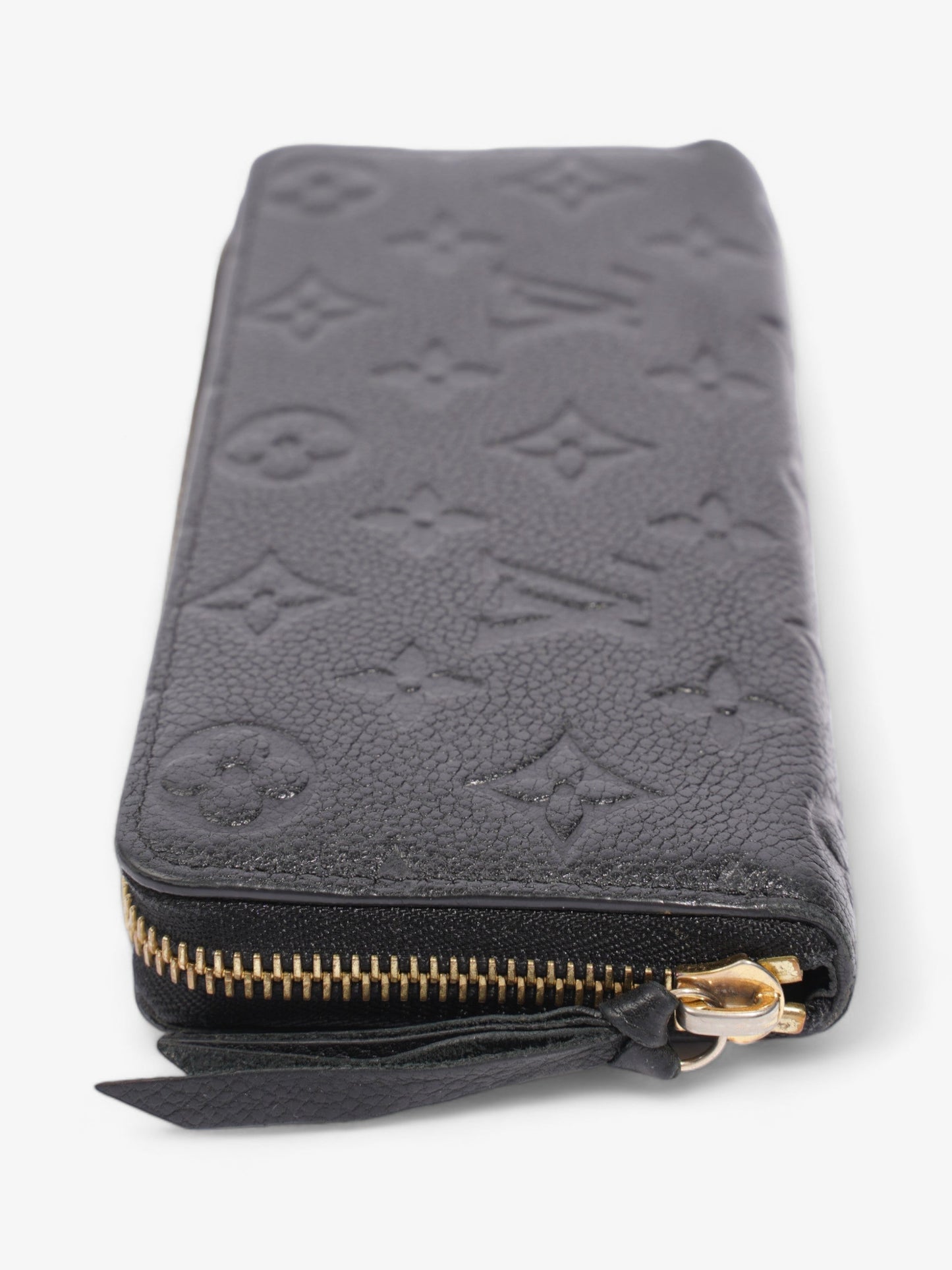 Louis Vuitton ClÃ©mence Wallet Black Leather