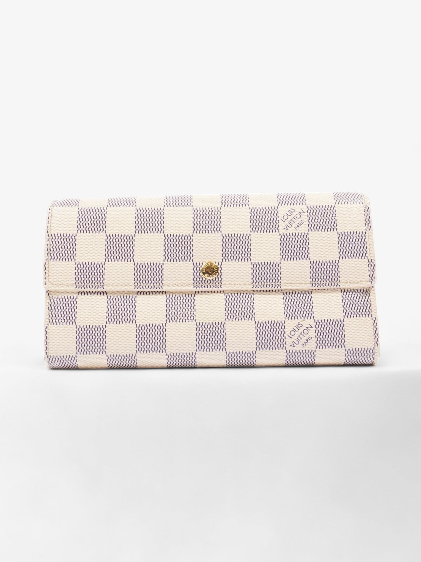Louis Vuitton Sarah Wallet Damier Azur Coated Canvas