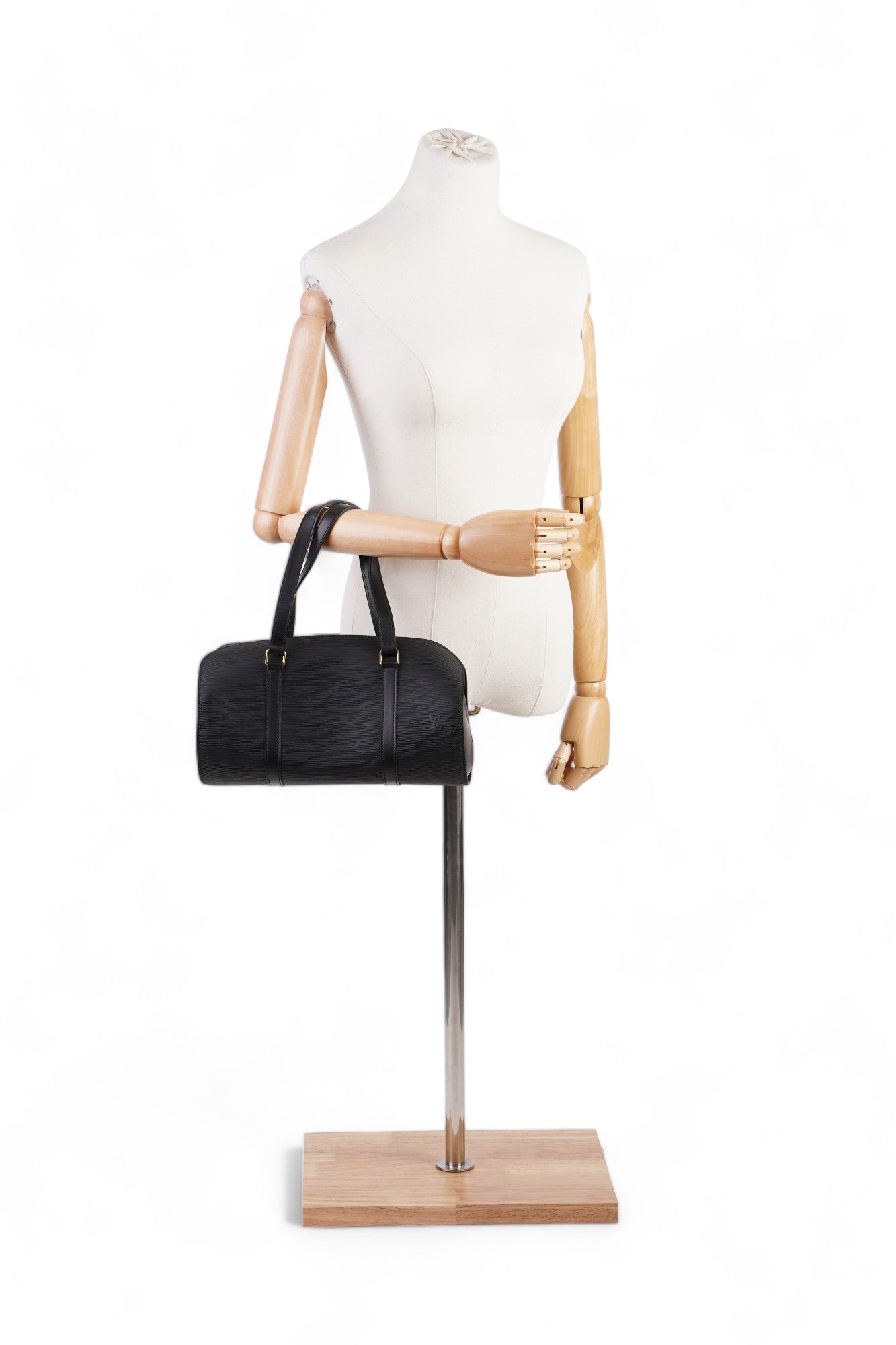 Louis Vuitton Soufflot Black Epi Leather