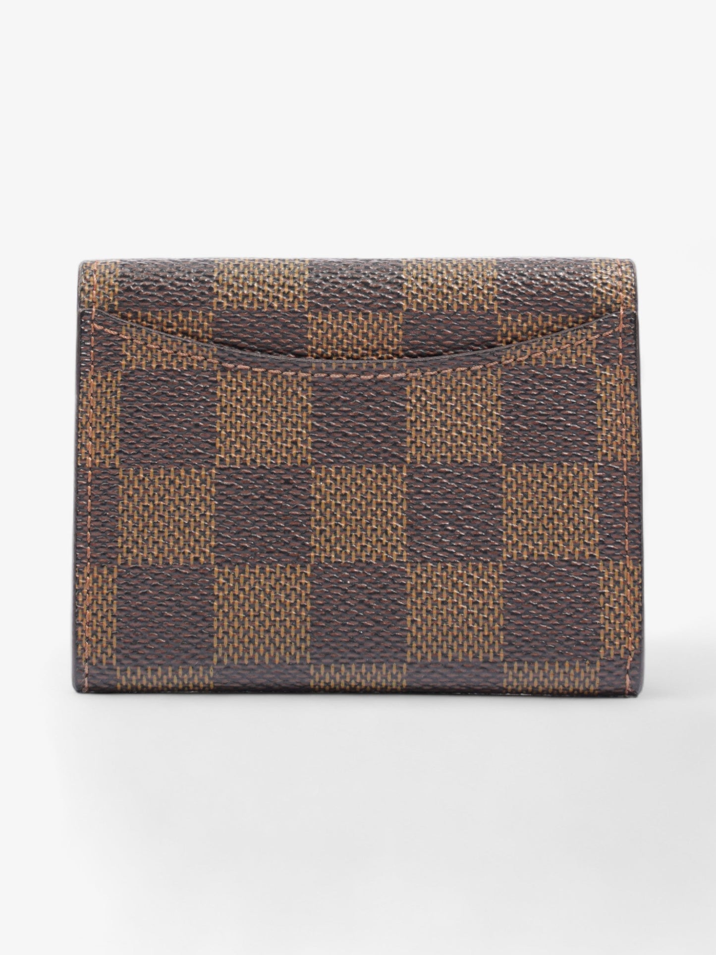 Louis Vuitton Coin Purse Damier Ebene Coated Canvas