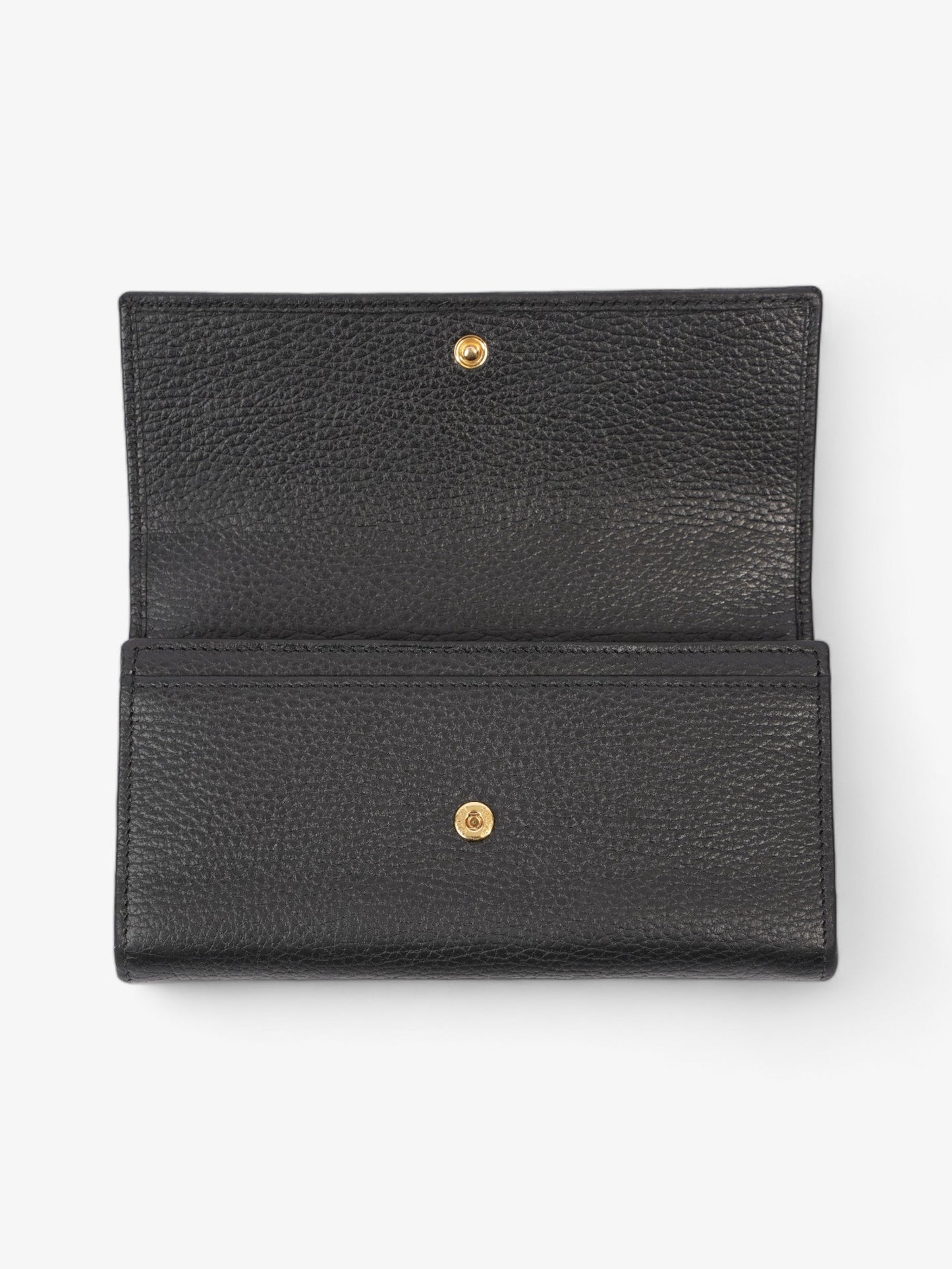 Gucci Marmont Long Wallet Black Leather