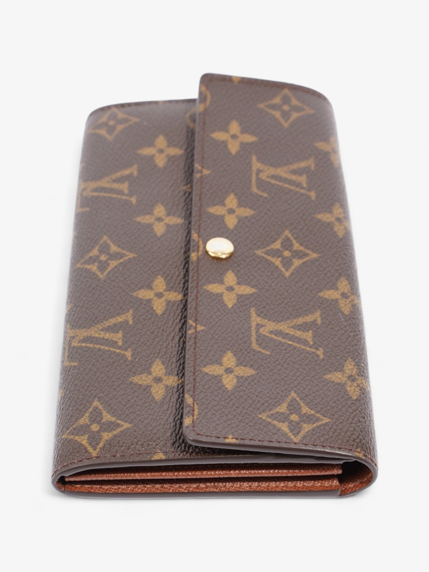Louis Vuitton Monogram Portefeuille Sarah M61734 SP1110 Wallet Monogram Coated Canvas