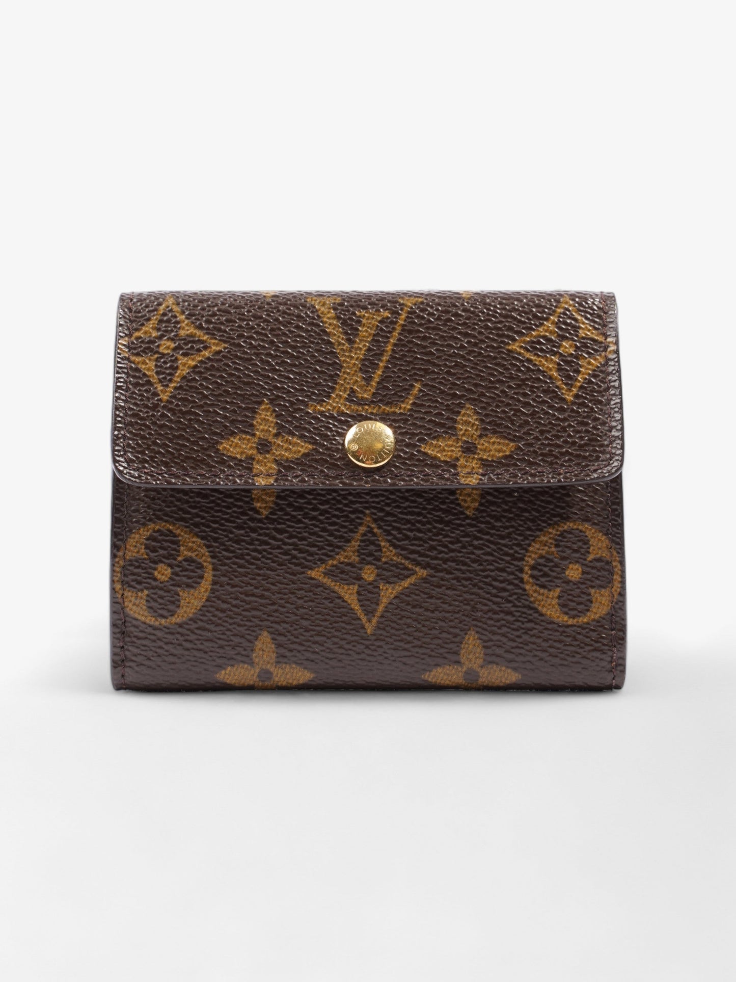 Louis Vuitton Ãlise Compact Wallet Monogram Coated Canvas