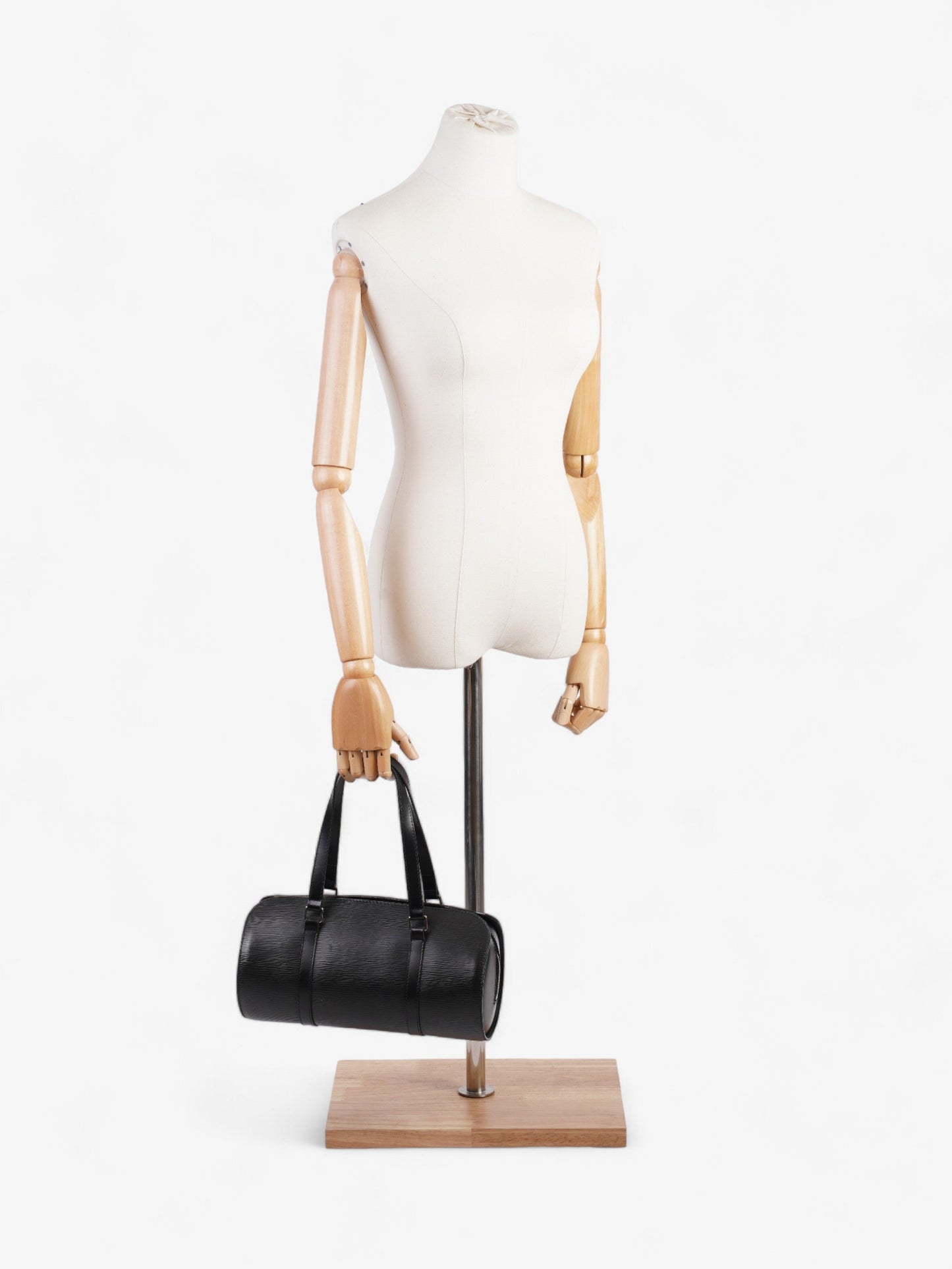Louis Vuitton Soufflot Black Epi Leather