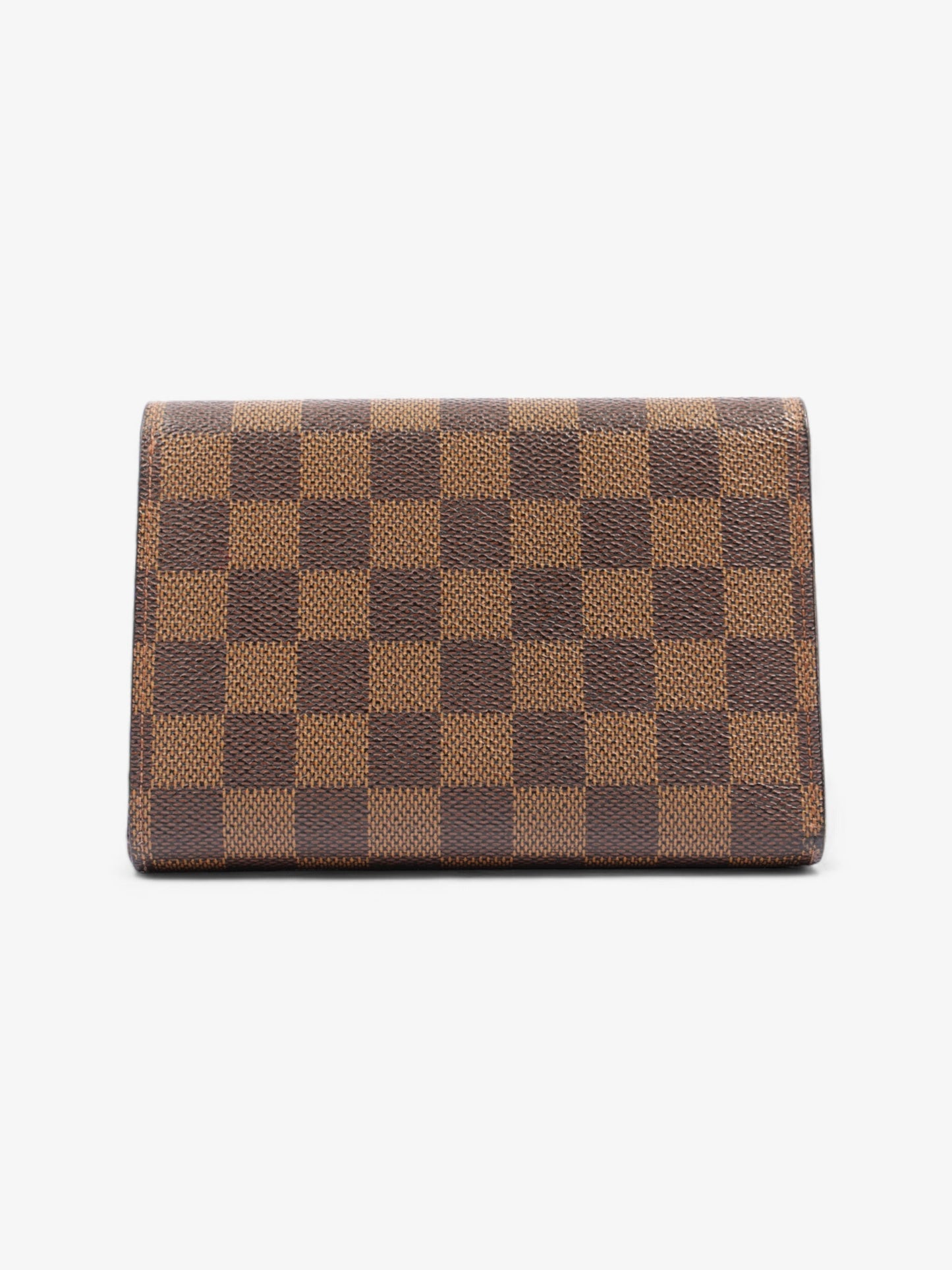 Louis Vuitton Porte Tresor Etui Papier Damier Ebene Coated Canvas