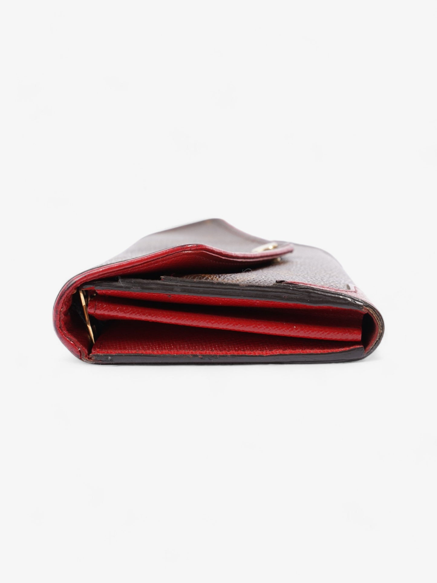 Louis Vuitton Portefeiulle Retiro French Wallet Monogram / Red Coated Canvas
