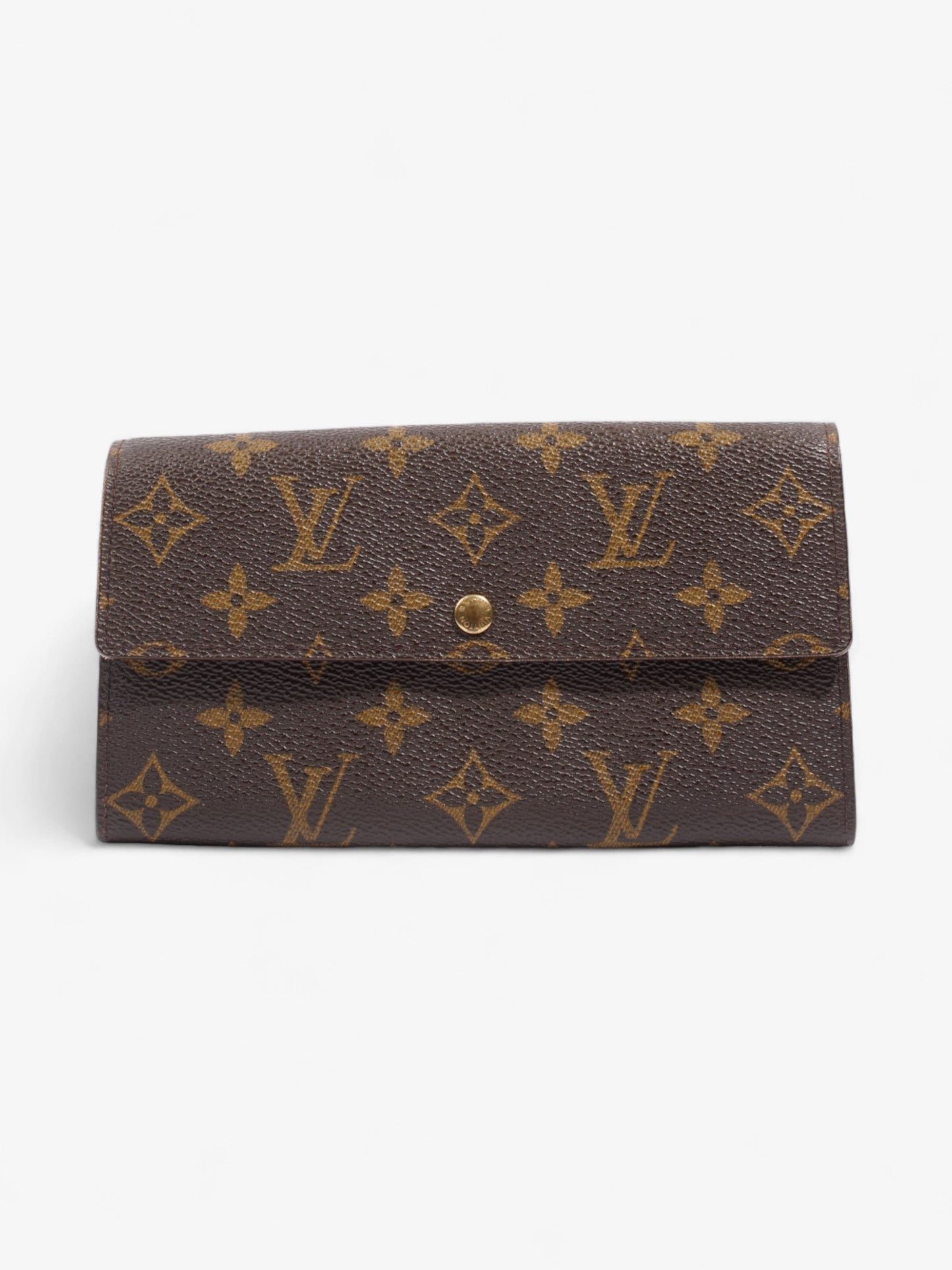 Louis Vuitton Portefeuille International Wallet Monogram Coated Canvas