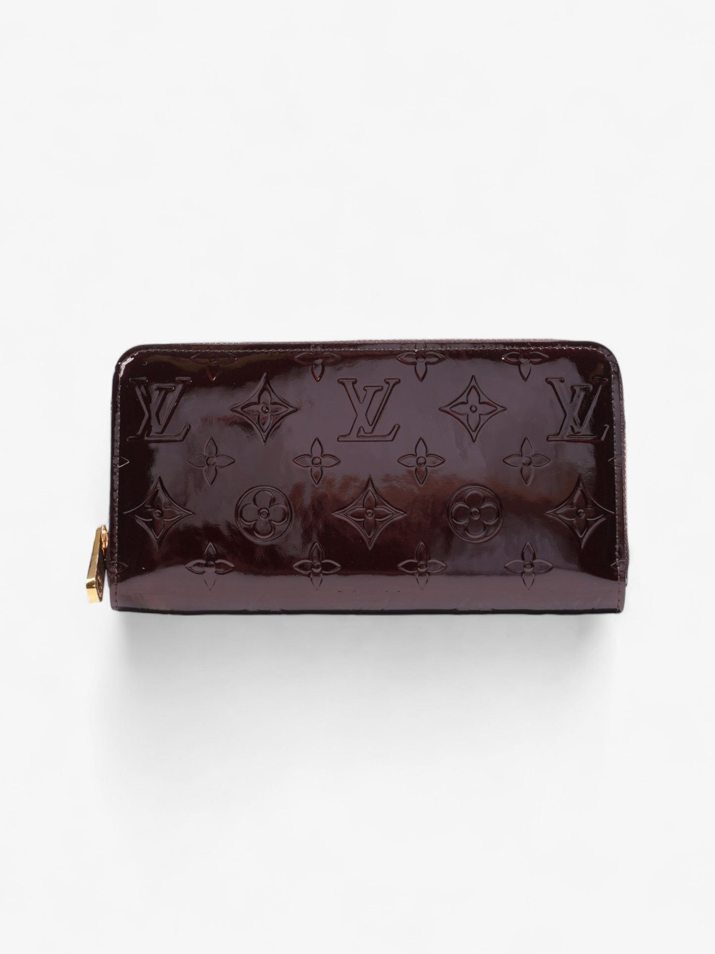 Louis Vuitton Zippy Wallet  Amarante Vernis Leather